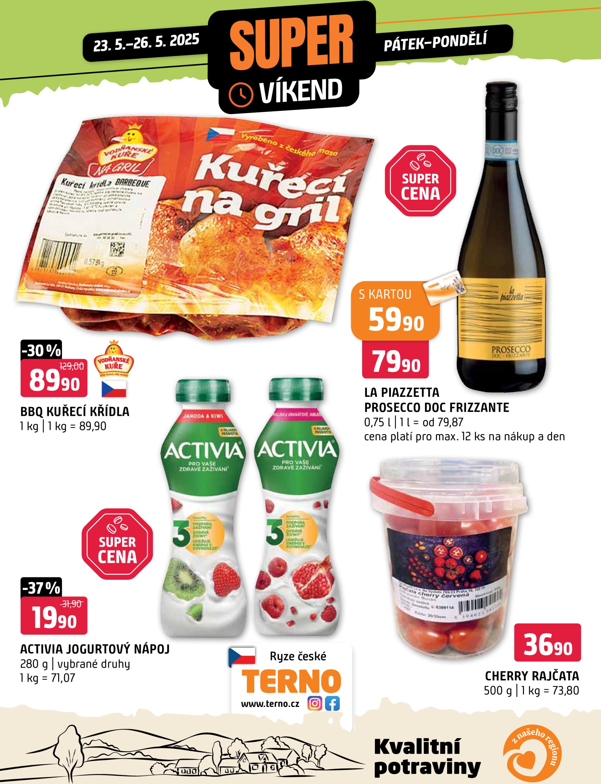 terno - Leták Terno - Super víkend od 23.05. do 26.05.