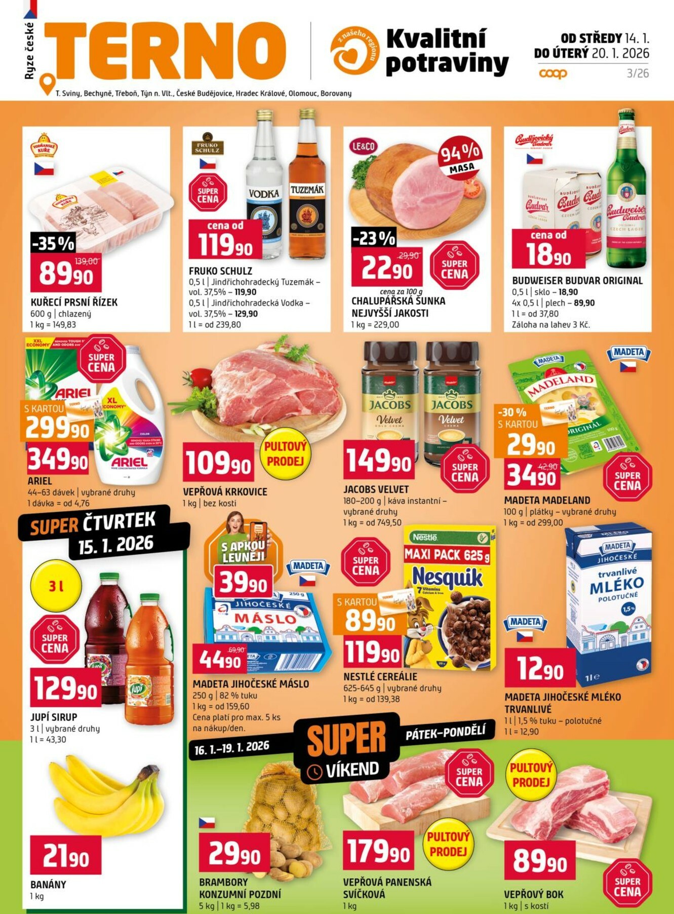 terno - Aktuální leták Terno od 14.01. do 20.01.