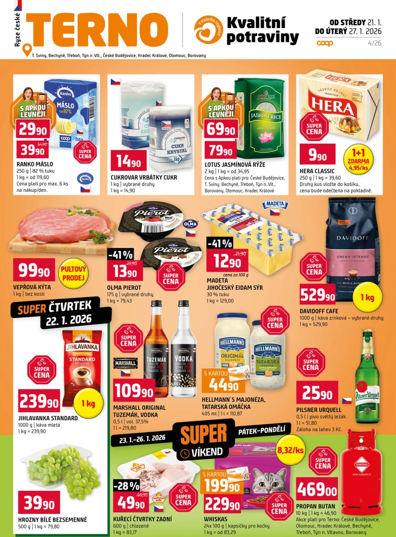 terno - Aktuální leták Terno od 21.01. do 27.01.