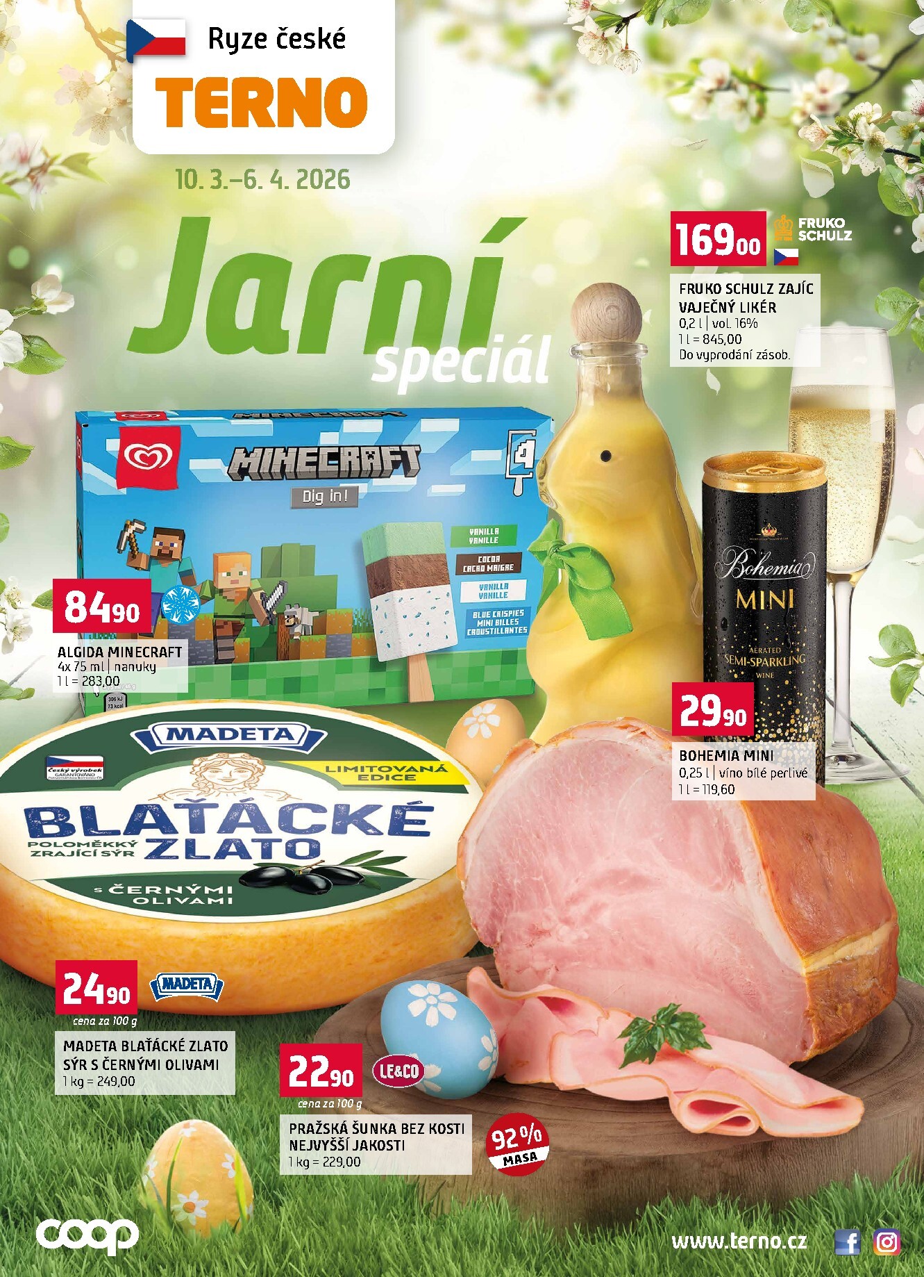 terno - Terno - Jarní speciál leták platný od úterý 10.03.2026 do pondělí 06.04.2026