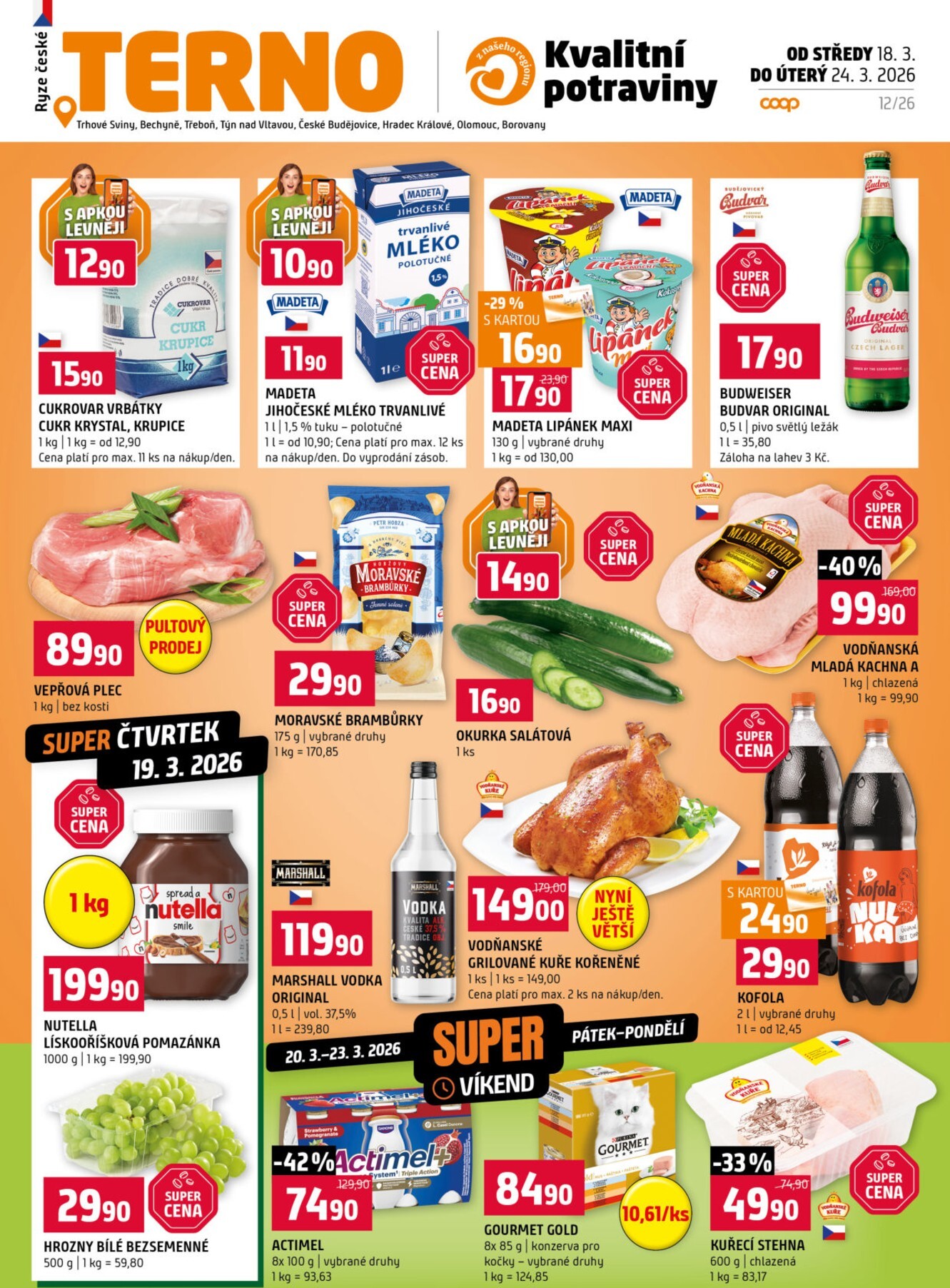 terno - Terno leták platný od středy 18.03.2026 do úterý 24.03.2026