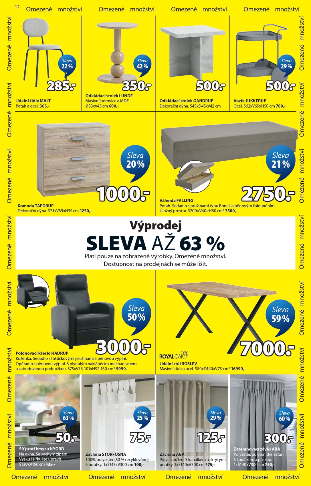 jysk - Aktuální JYSK leták platný od středy 27.05.2026 do úterý 30.06.2026 - page: 12