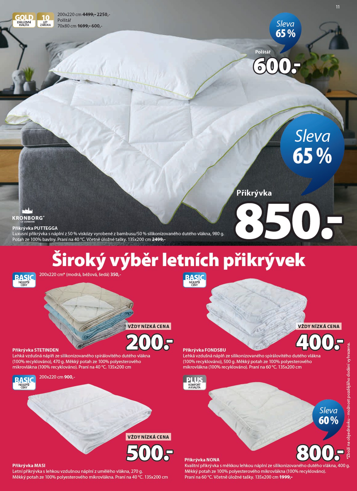 jysk - Aktuální JYSK leták platný od středy 10.06.2026 do úterý 30.06.2026 - page: 11