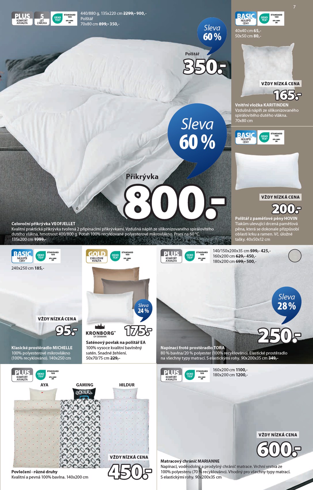 jysk - Leták JYSK od 13.08. do 16.09. - page: 7