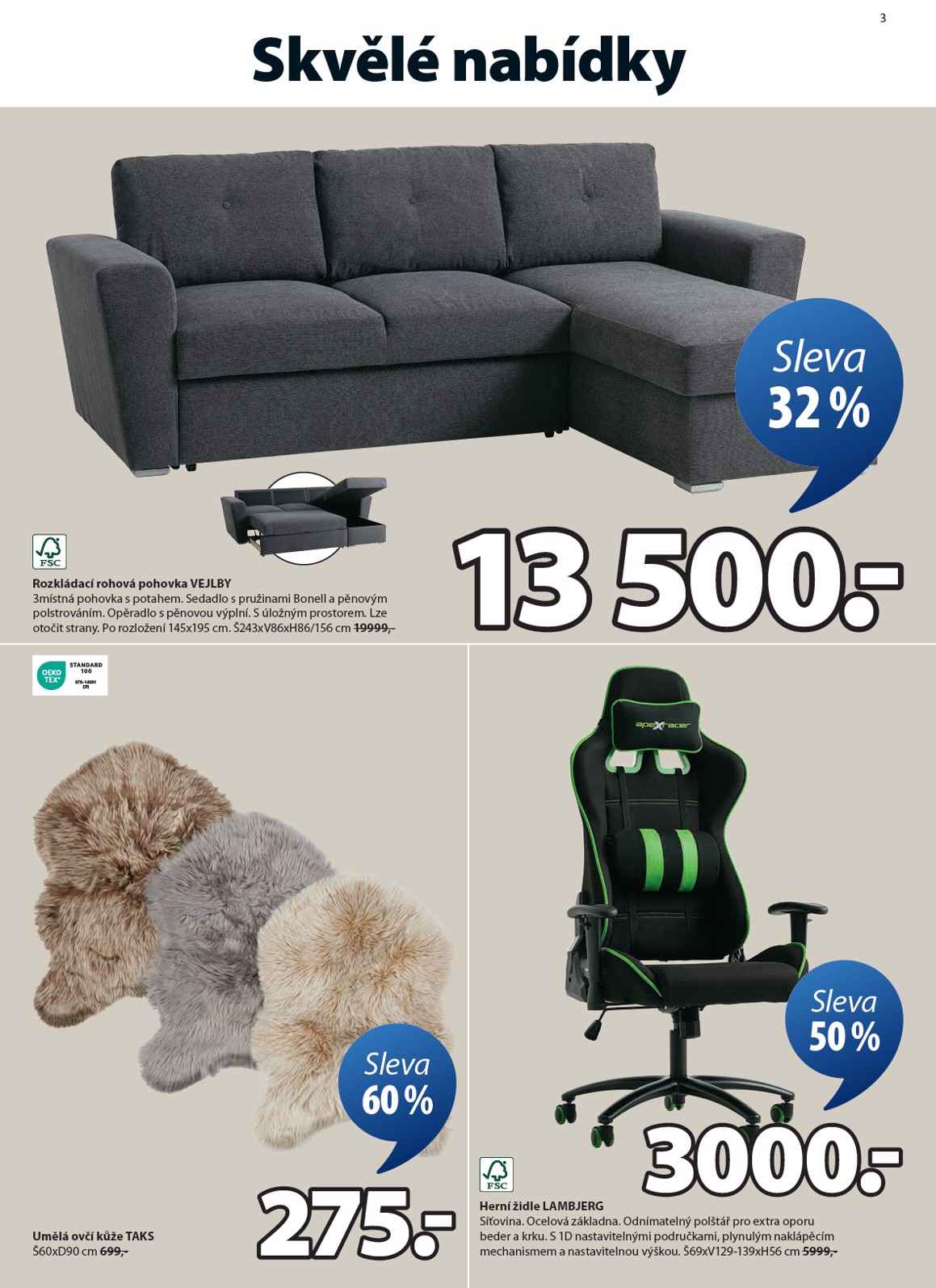 jysk - Leták JYSK od 17.09. do 19.10. - page: 3