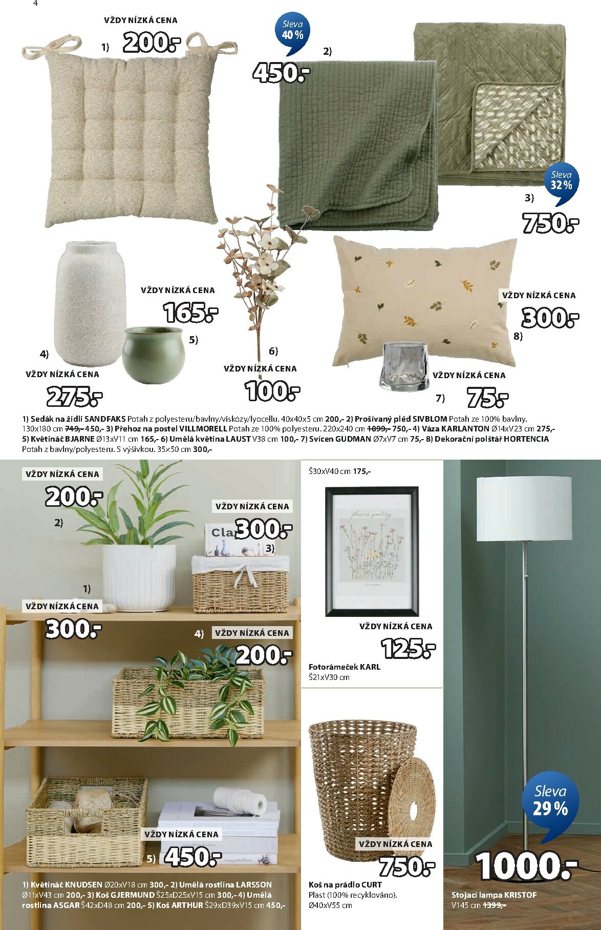 jysk - Aktuální leták JYSK od 20.10. do 23.11. - page: 4