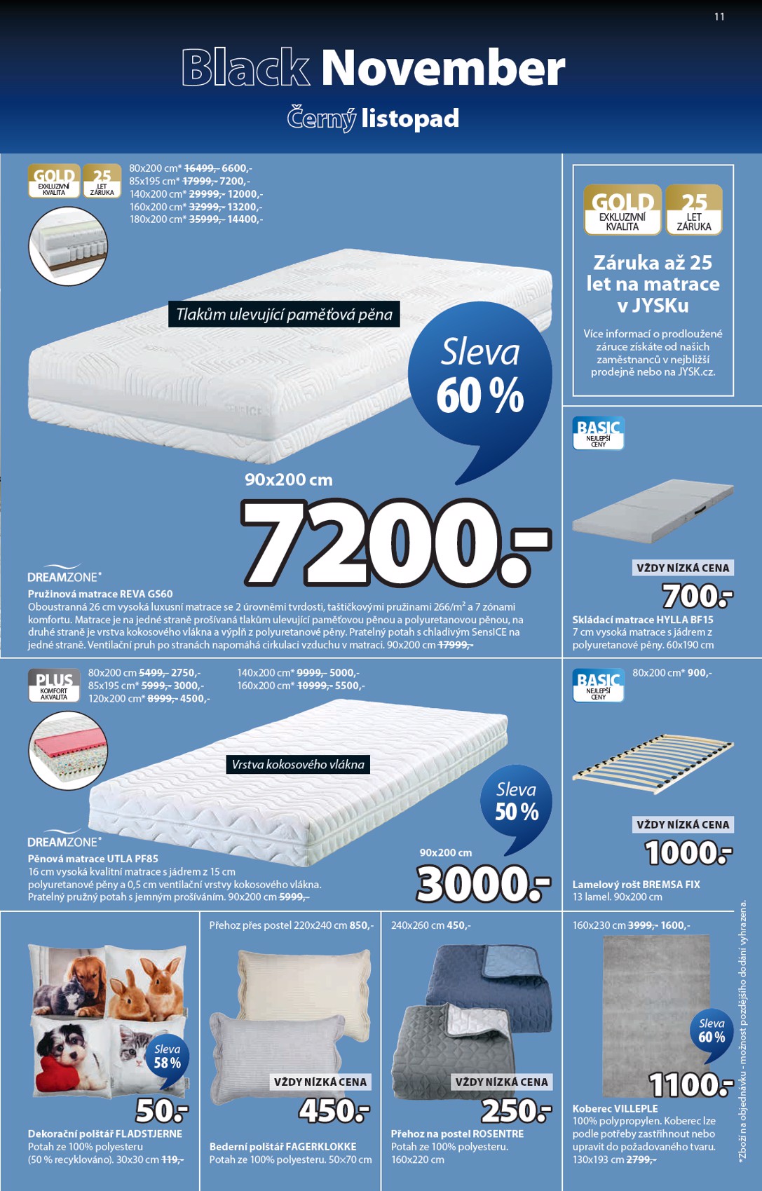 jysk - Aktuální leták JYSK - Black Friday od 03.11. do 23.11. - page: 11