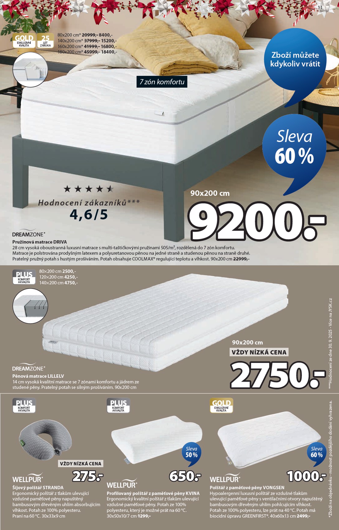 jysk - Aktuální leták JYSK od 24.11. do 24.12. - page: 11