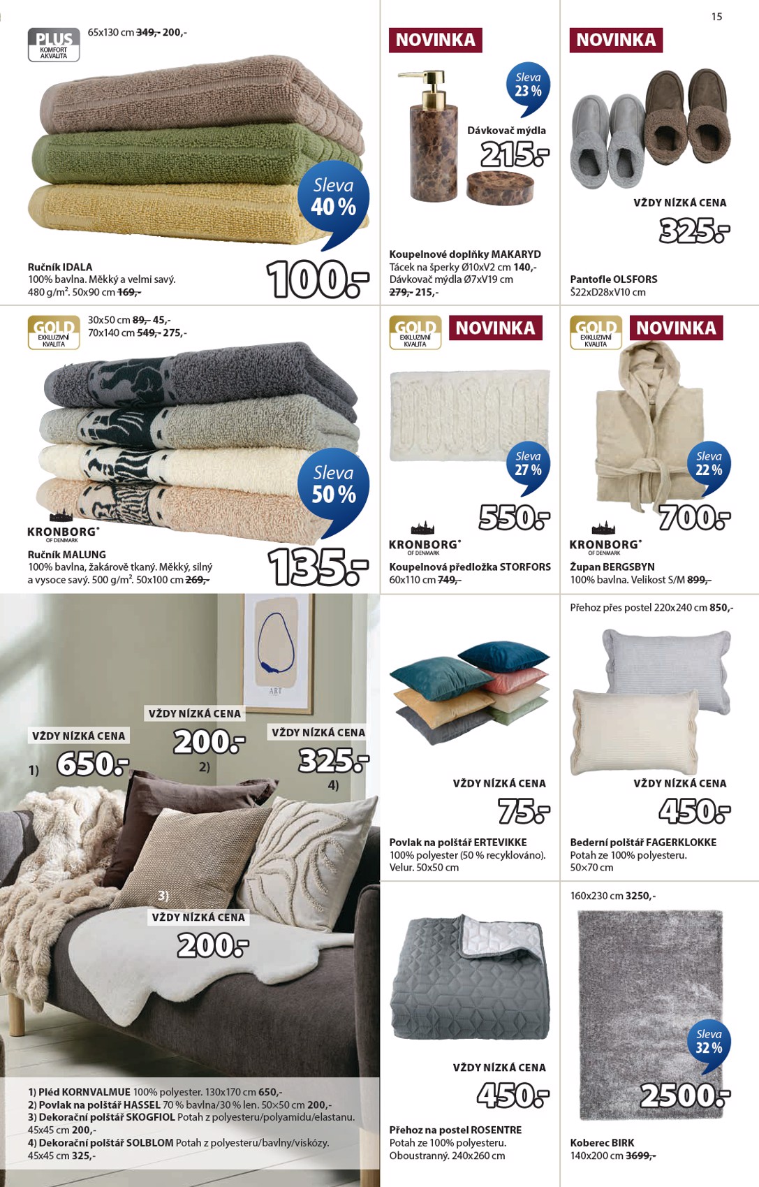 jysk - Aktuální leták JYSK od 24.11. do 24.12. - page: 15