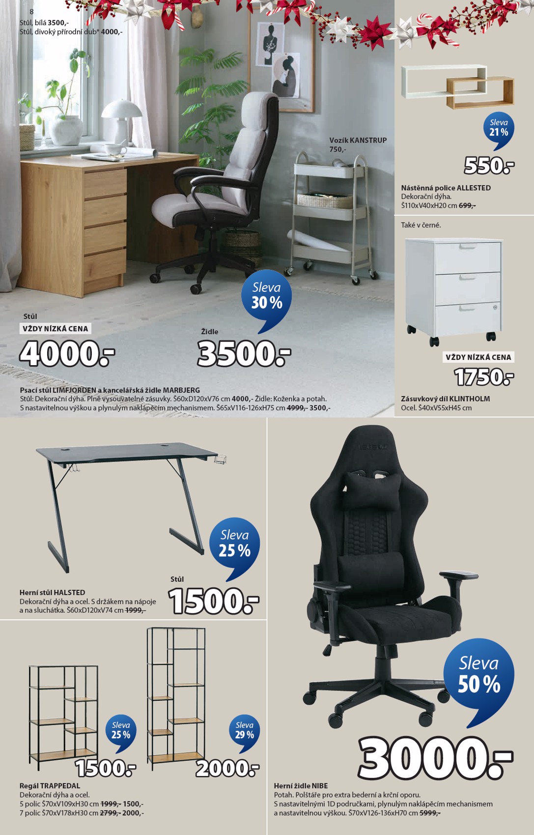 jysk - Aktuální leták JYSK od 24.11. do 24.12. - page: 8