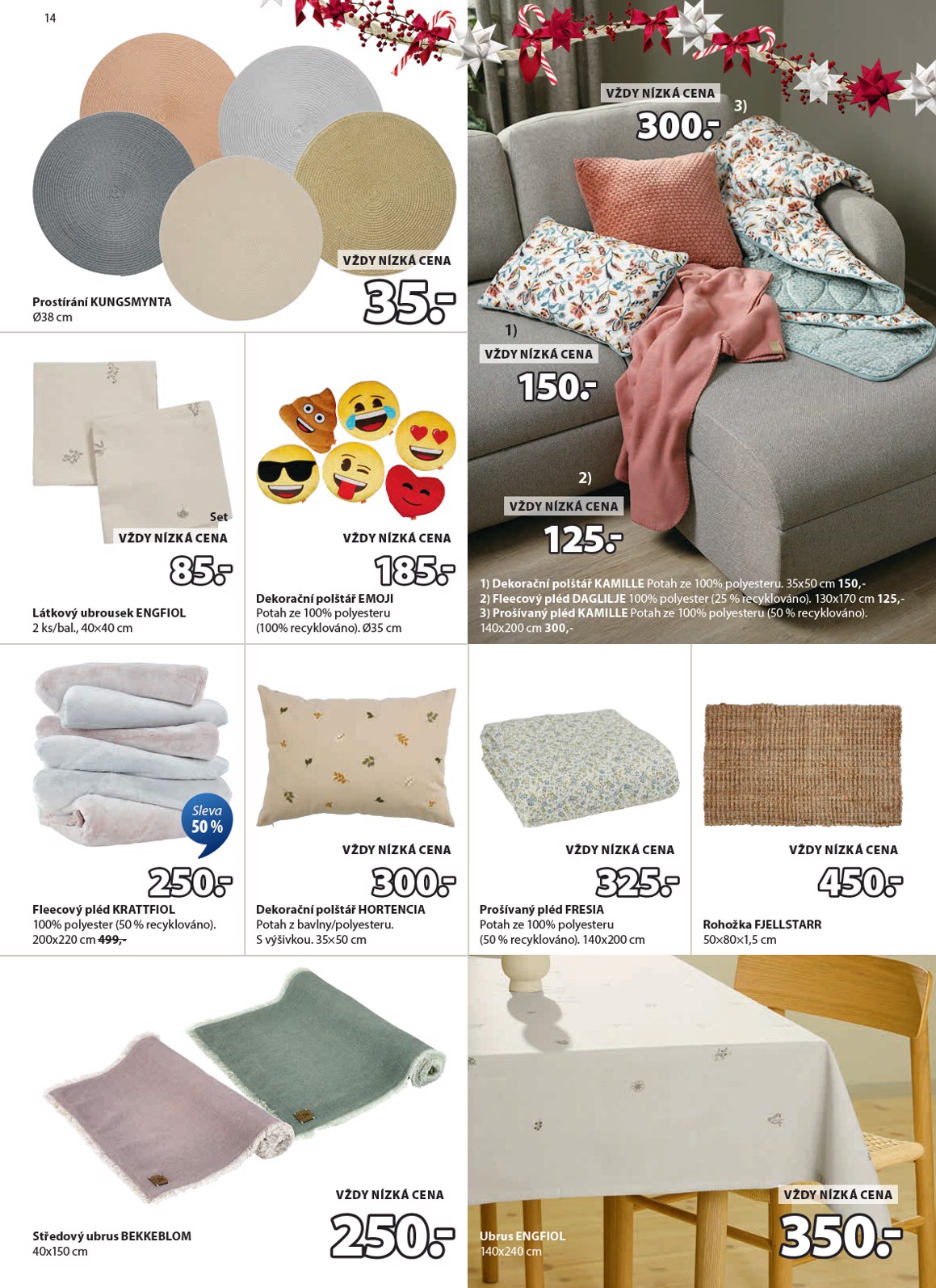 jysk - Aktuální leták JYSK od 08.12. do 24.12. - page: 14