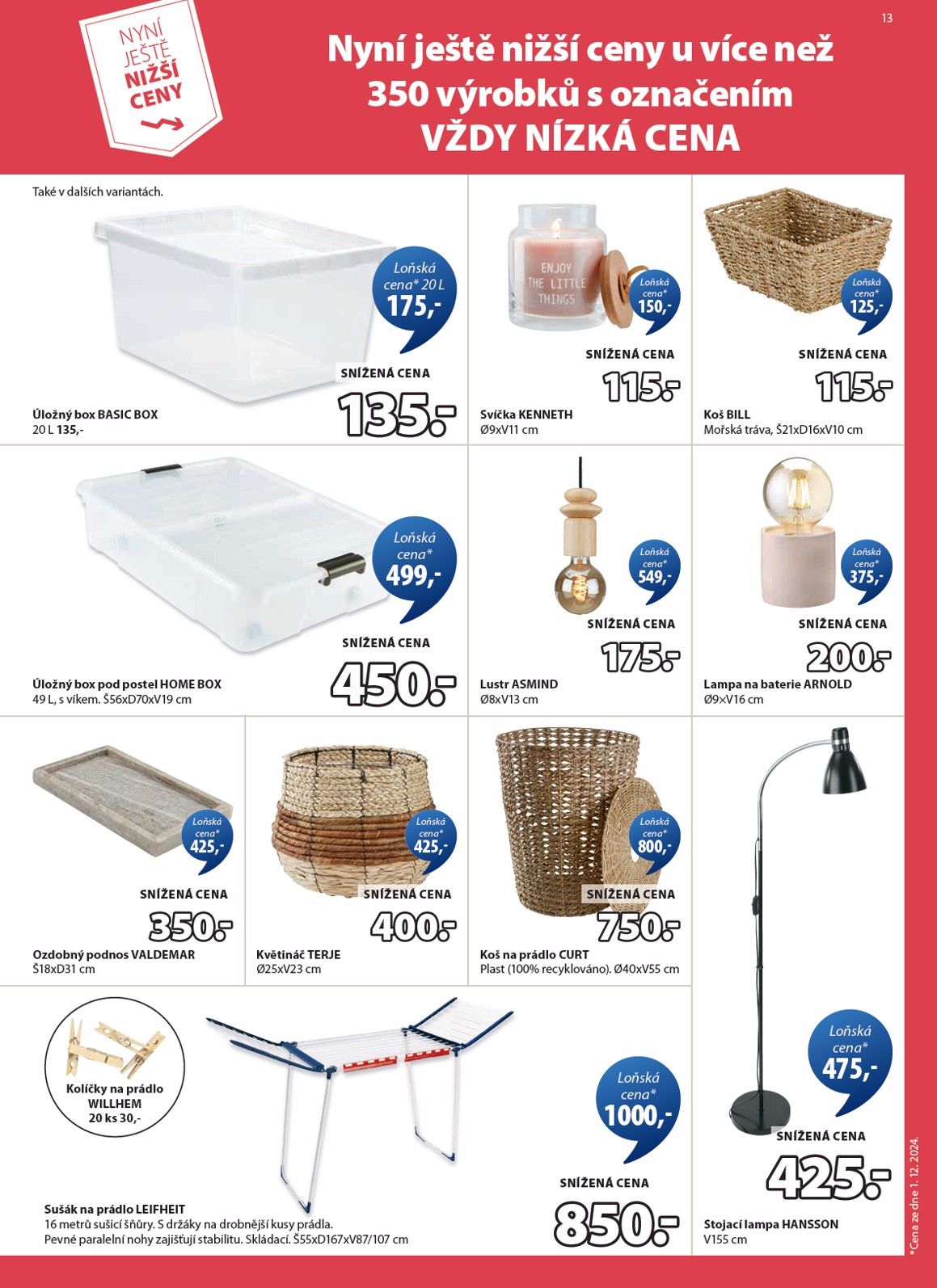 jysk - Aktuální leták JYSK od 08.12. do 24.12. - page: 13