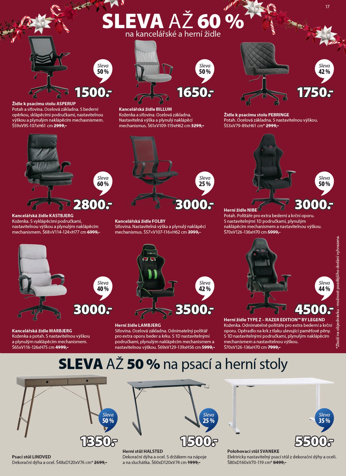 jysk - Aktuální leták JYSK od 08.12. do 24.12. - page: 17