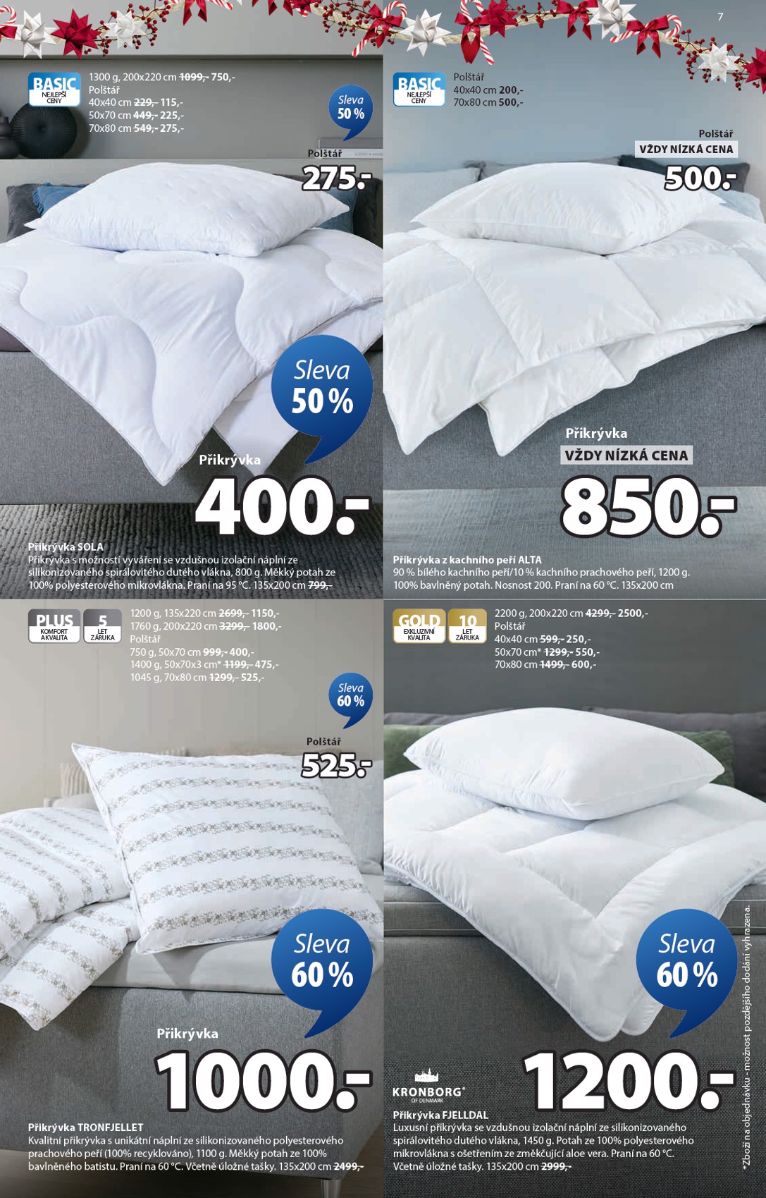 jysk - Aktuální leták JYSK od 15.12. do 24.12. - page: 7