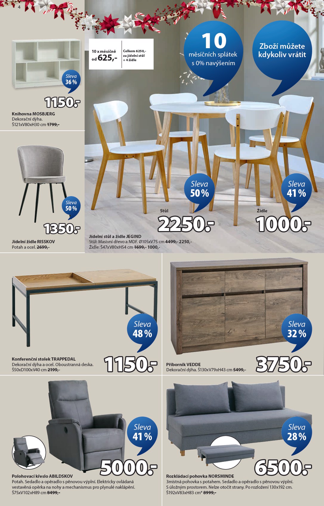 jysk - Aktuální leták JYSK od 15.12. do 24.12. - page: 4