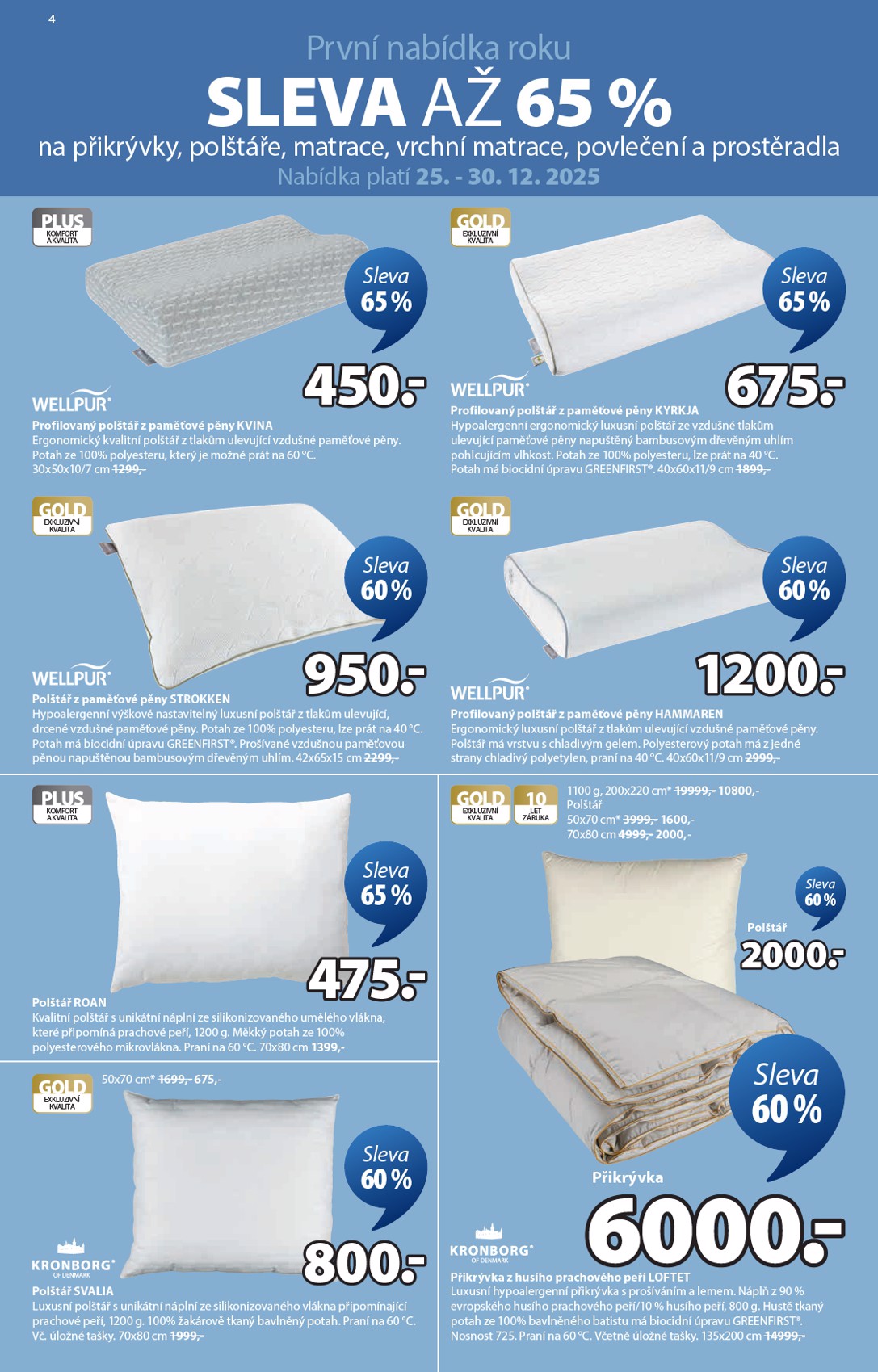 jysk - Aktuální leták JYSK od 25.12. do 03.02. - page: 4