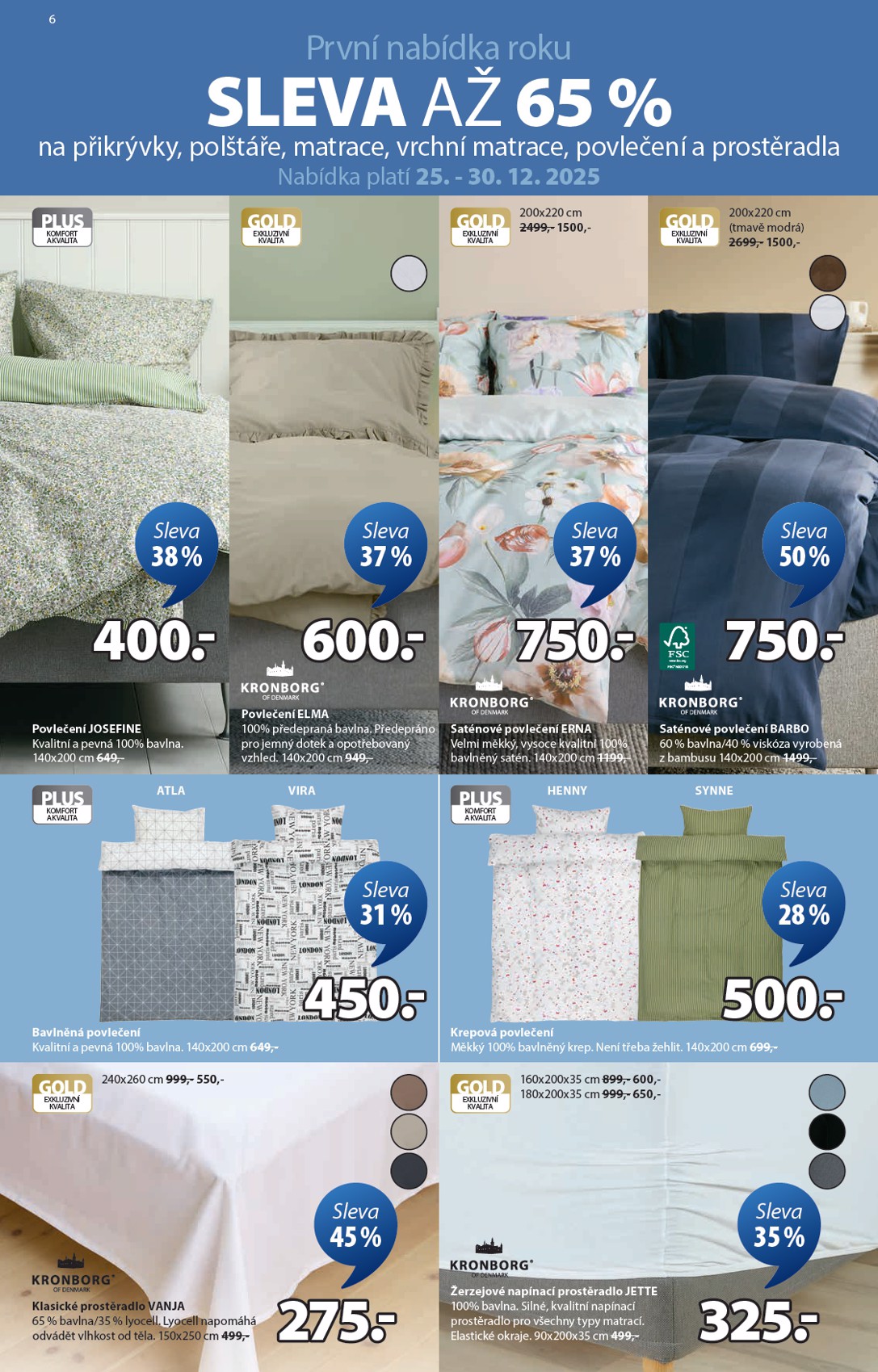 jysk - Aktuální leták JYSK od 25.12. do 03.02. - page: 6