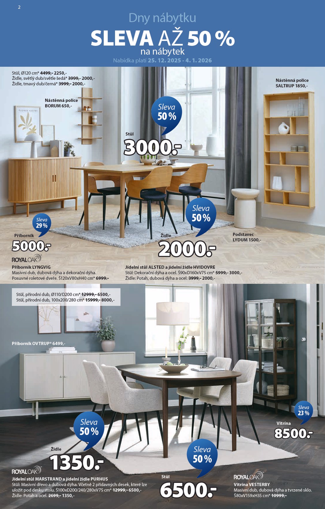 jysk - Aktuální leták JYSK od 31.12. do 03.02. - page: 2