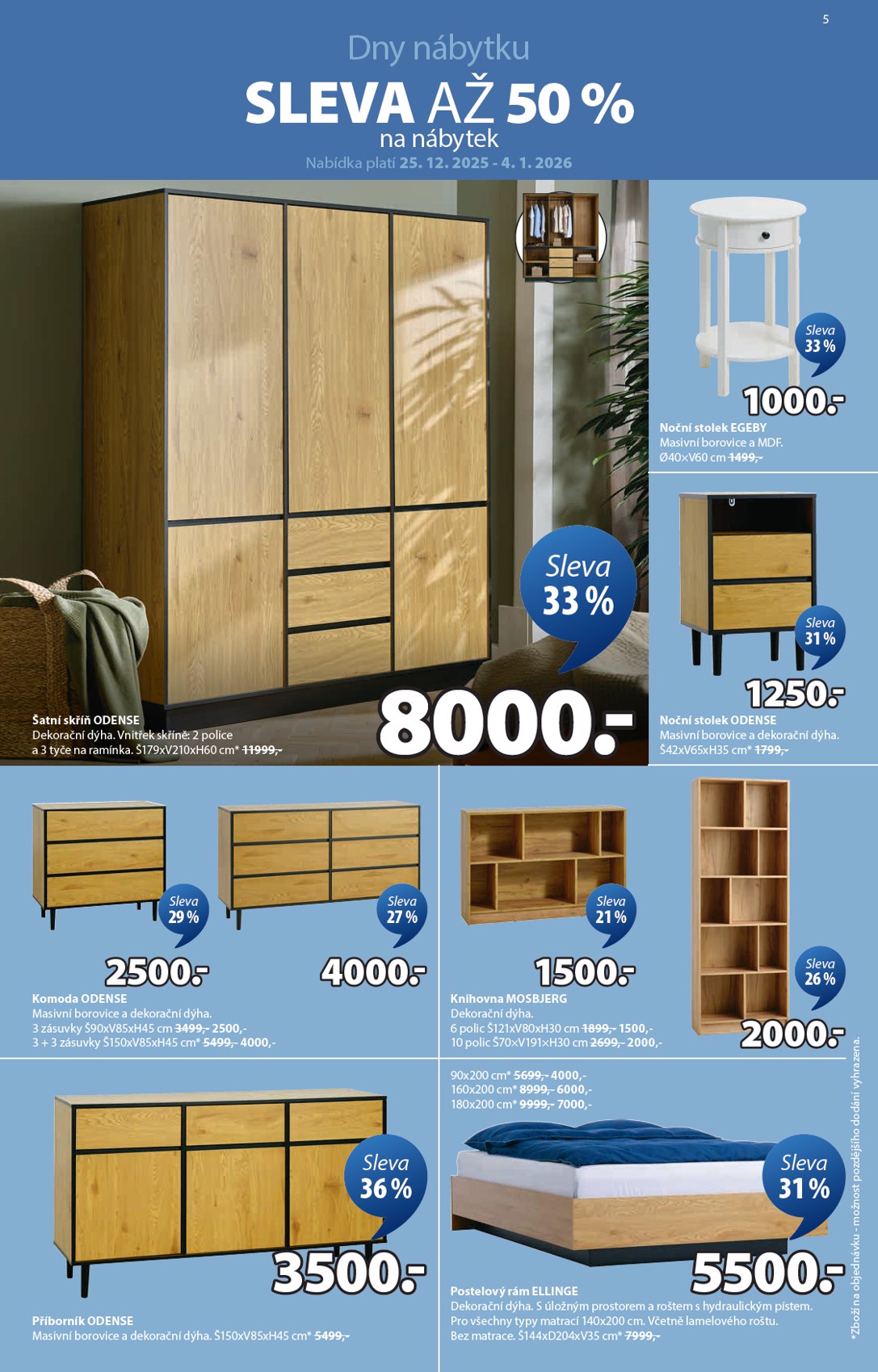 jysk - Aktuální leták JYSK od 31.12. do 03.02. - page: 5