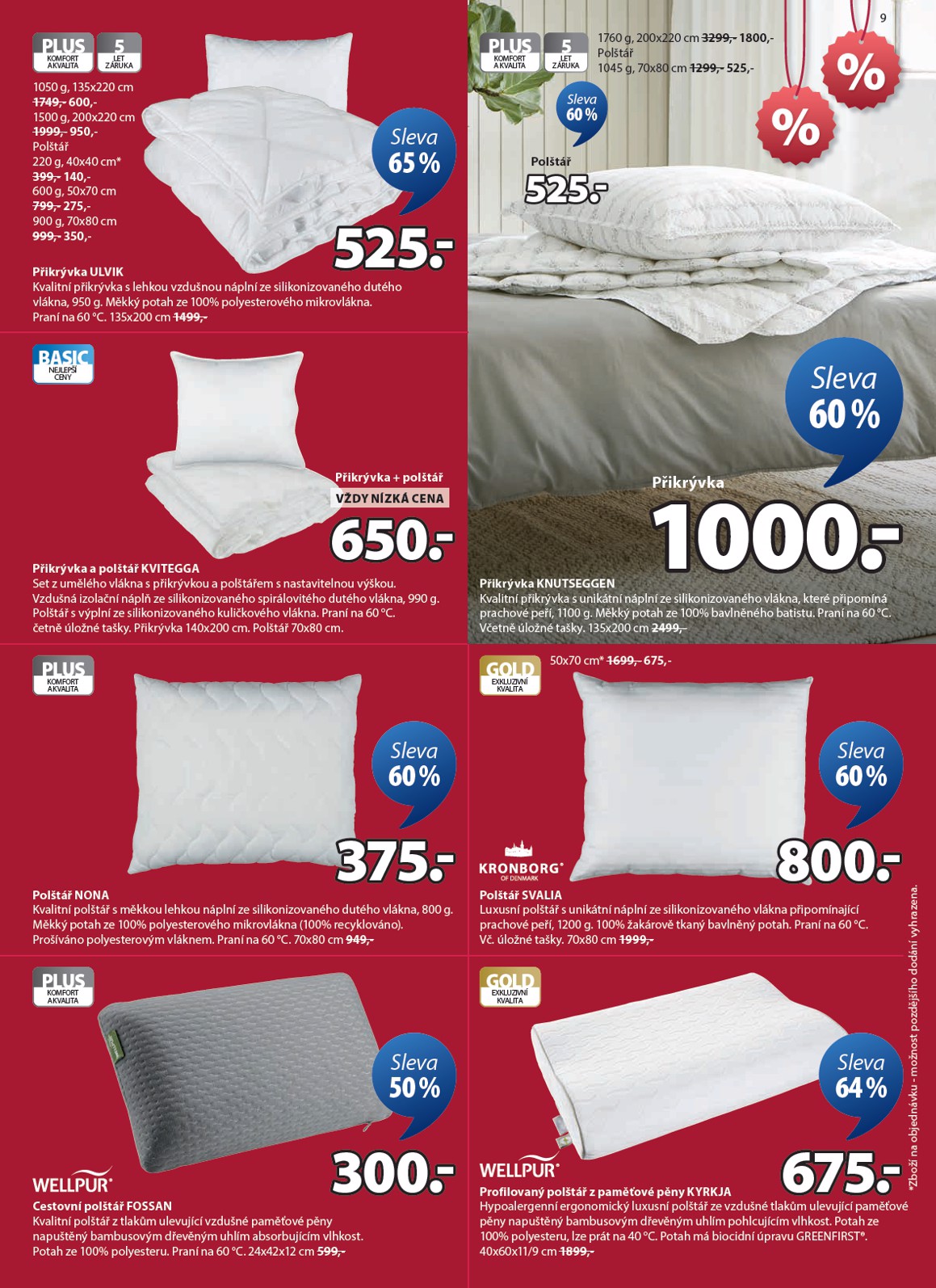 jysk - Aktuální leták JYSK od 12.01. do 03.02. - page: 9