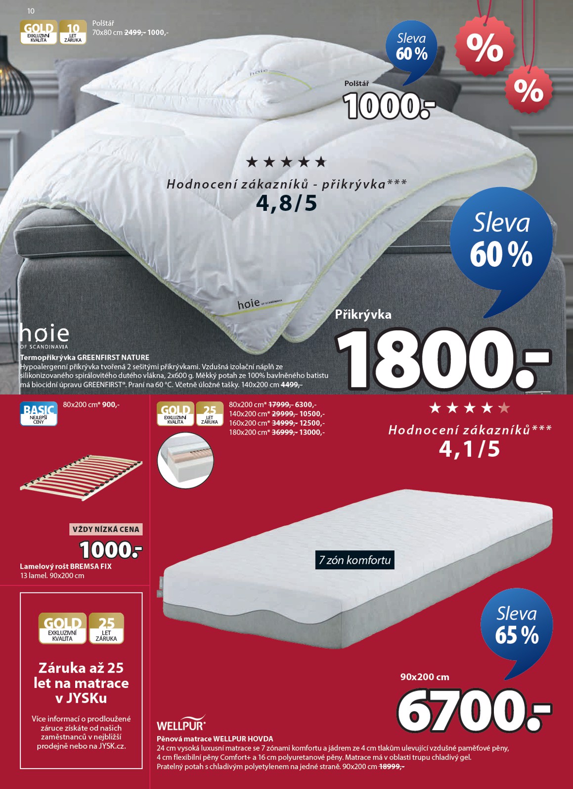 jysk - Aktuální leták JYSK od 12.01. do 03.02. - page: 10