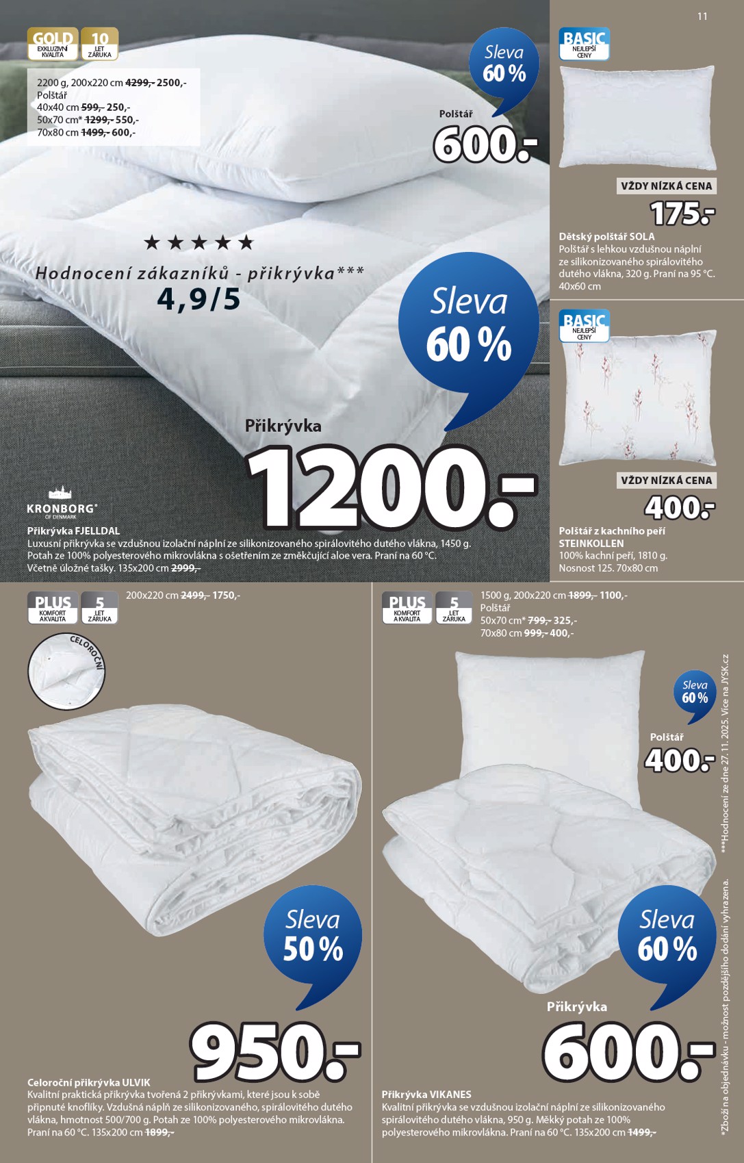 jysk - JYSK leták platný od středy 04.02.2026 do úterý 10.03.2026 - page: 11