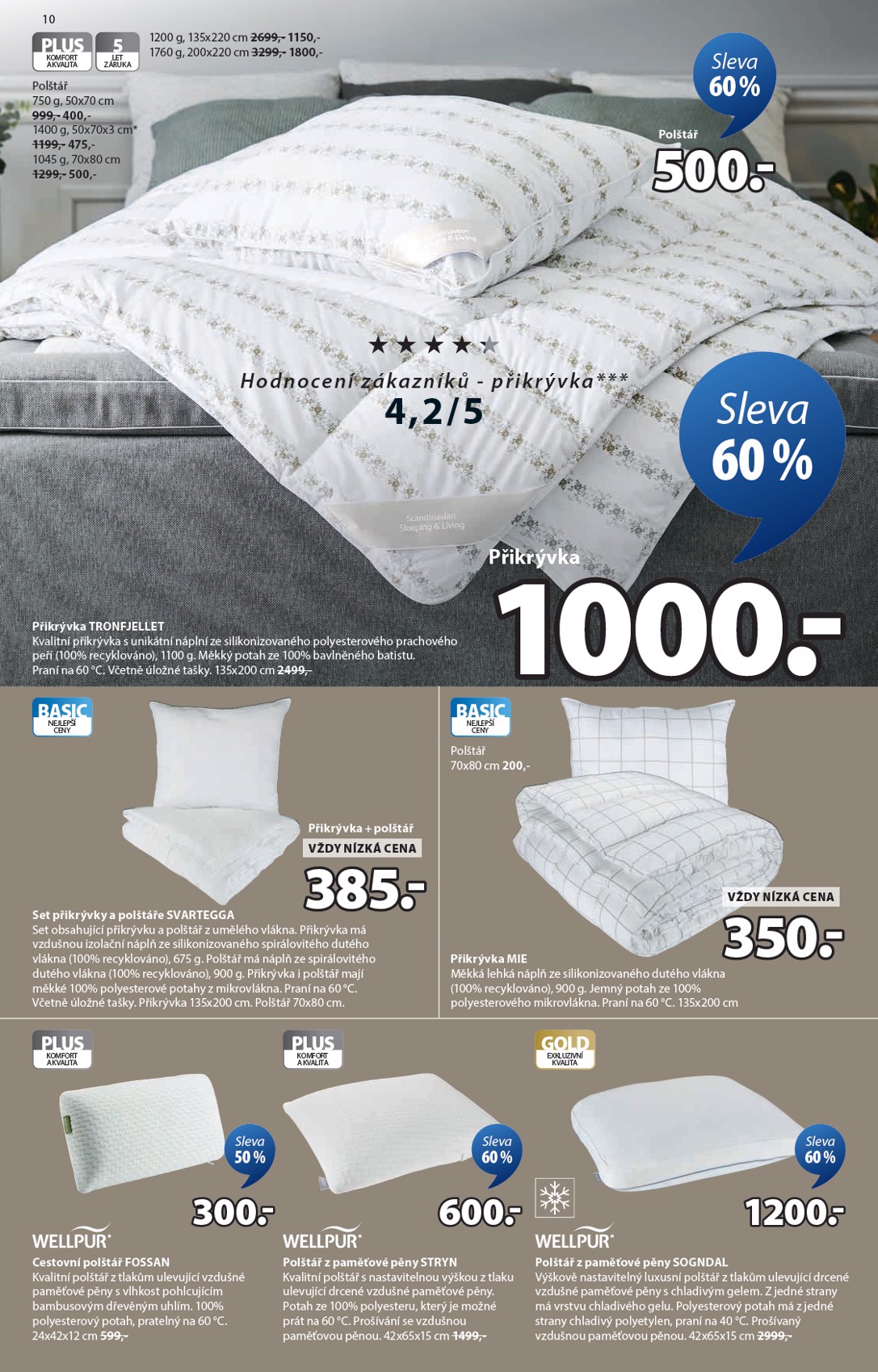 jysk - JYSK leták platný od středy 04.02.2026 do úterý 10.03.2026 - page: 10