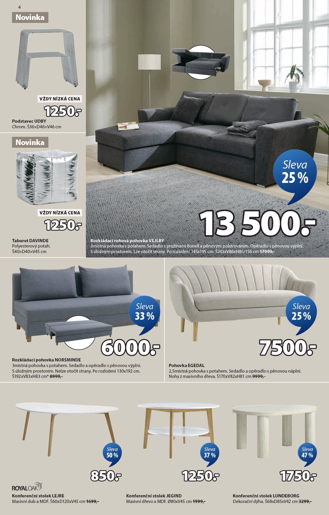 jysk - JYSK leták platný od středy 04.02.2026 do úterý 10.03.2026 - page: 4