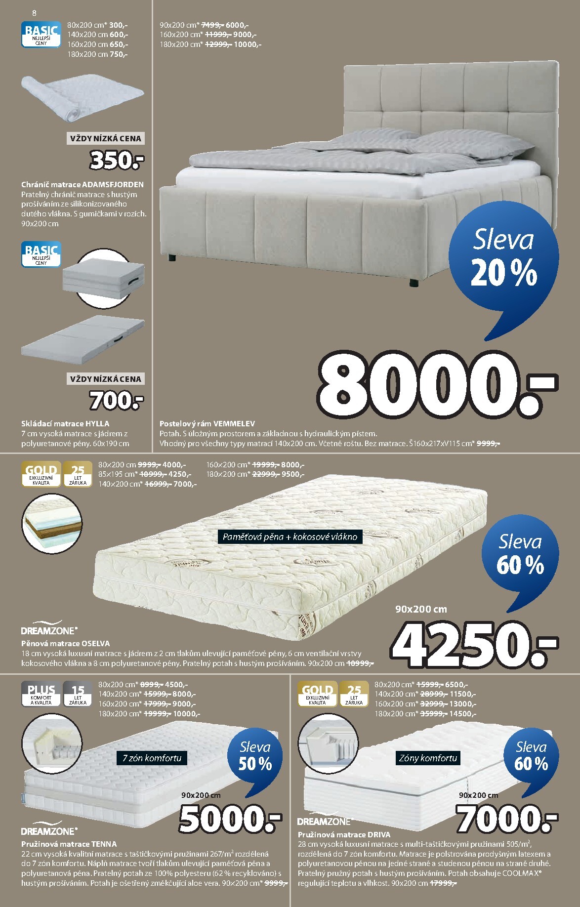 jysk - JYSK leták platný od pondělí 23.02.2026 do úterý 10.03.2026 - page: 8