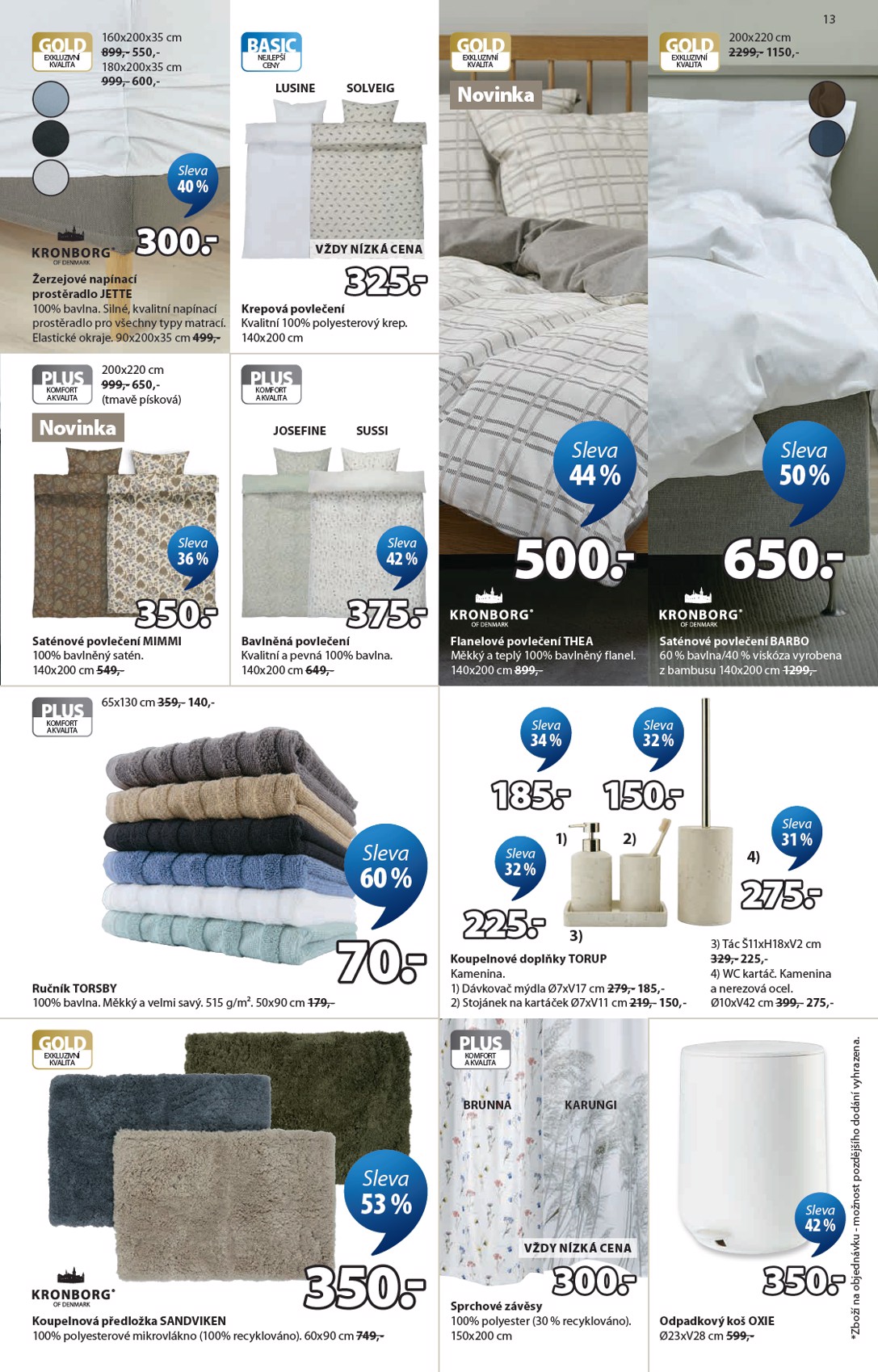 jysk - JYSK leták platný od středy 11.03.2026 do úterý 14.04.2026 - page: 13