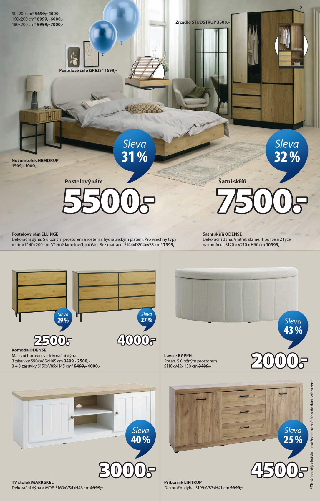 jysk - JYSK leták platný od středy 11.03.2026 do úterý 14.04.2026 - page: 9