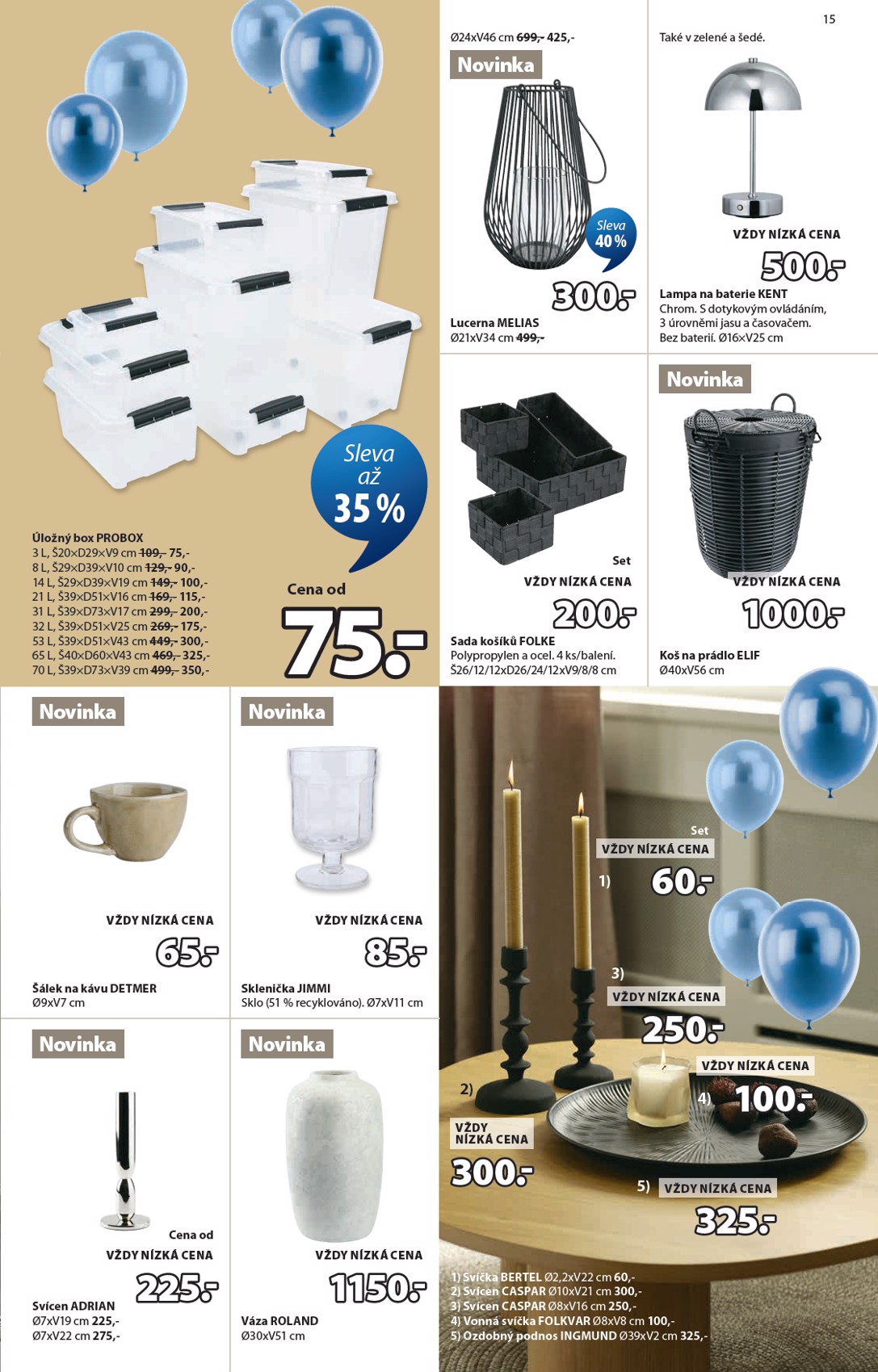 jysk - JYSK leták platný od středy 11.03.2026 do úterý 14.04.2026 - page: 15