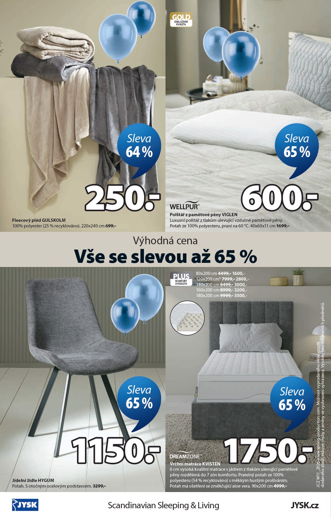 jysk - JYSK leták platný od středy 11.03.2026 do úterý 14.04.2026 - page: 16