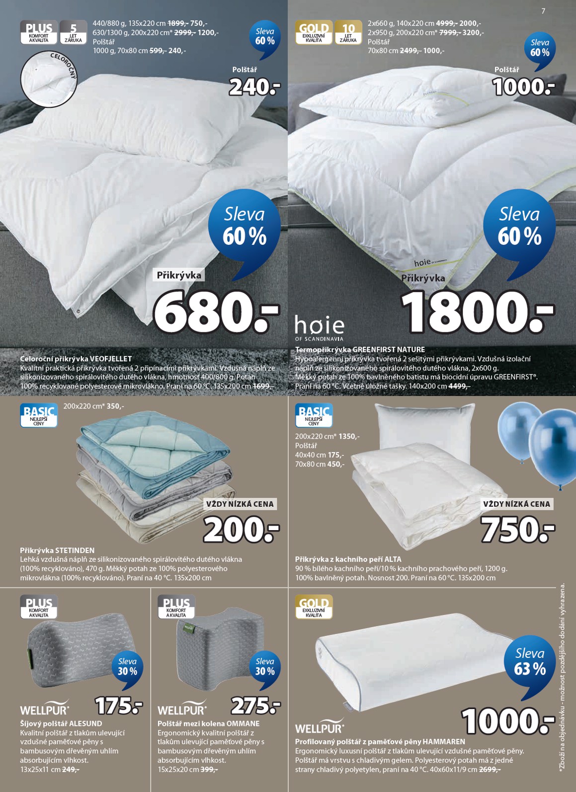 jysk - JYSK leták platný od středy 25.03.2026 do úterý 14.04.2026 - page: 7