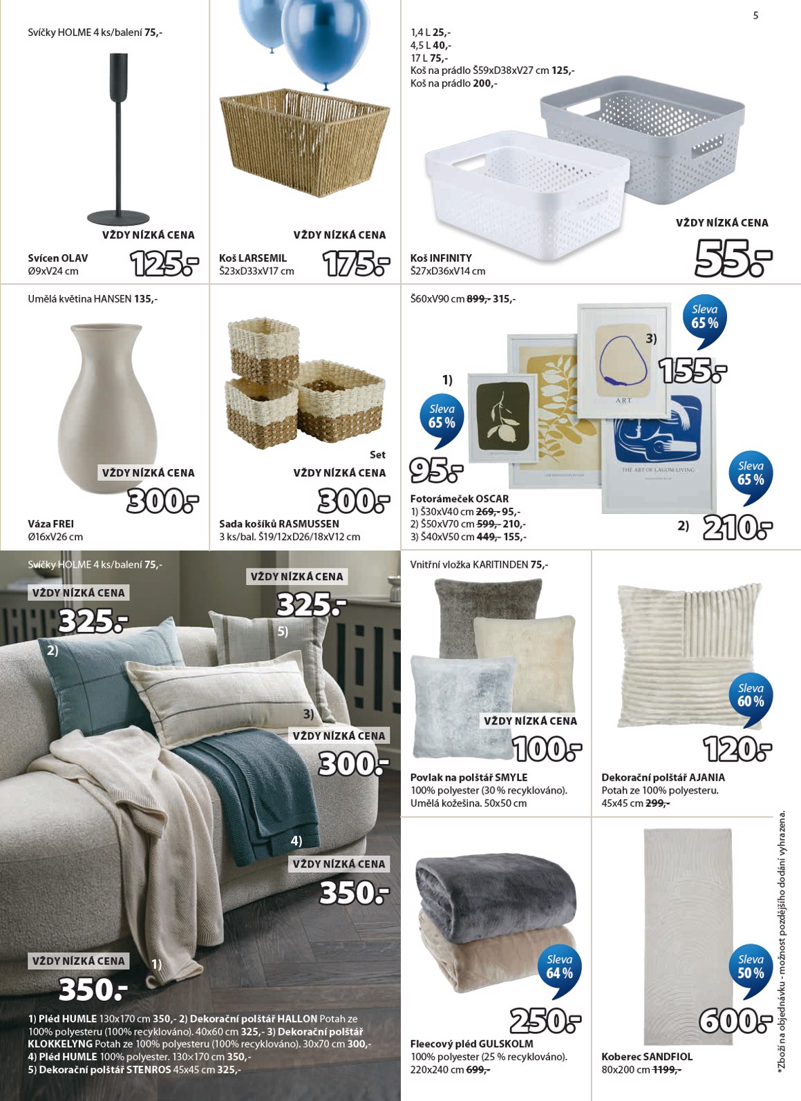 jysk - JYSK leták platný od středy 25.03.2026 do úterý 14.04.2026 - page: 5