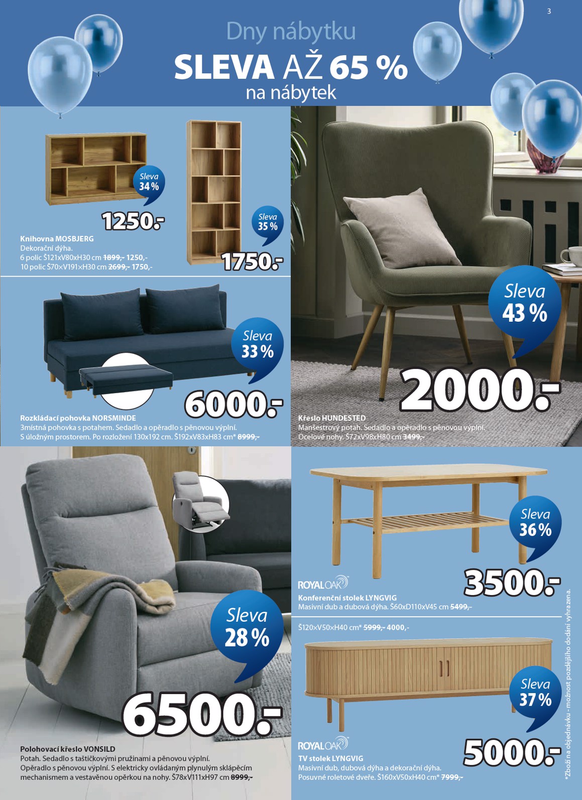 jysk - JYSK leták platný od středy 25.03.2026 do úterý 14.04.2026 - page: 3