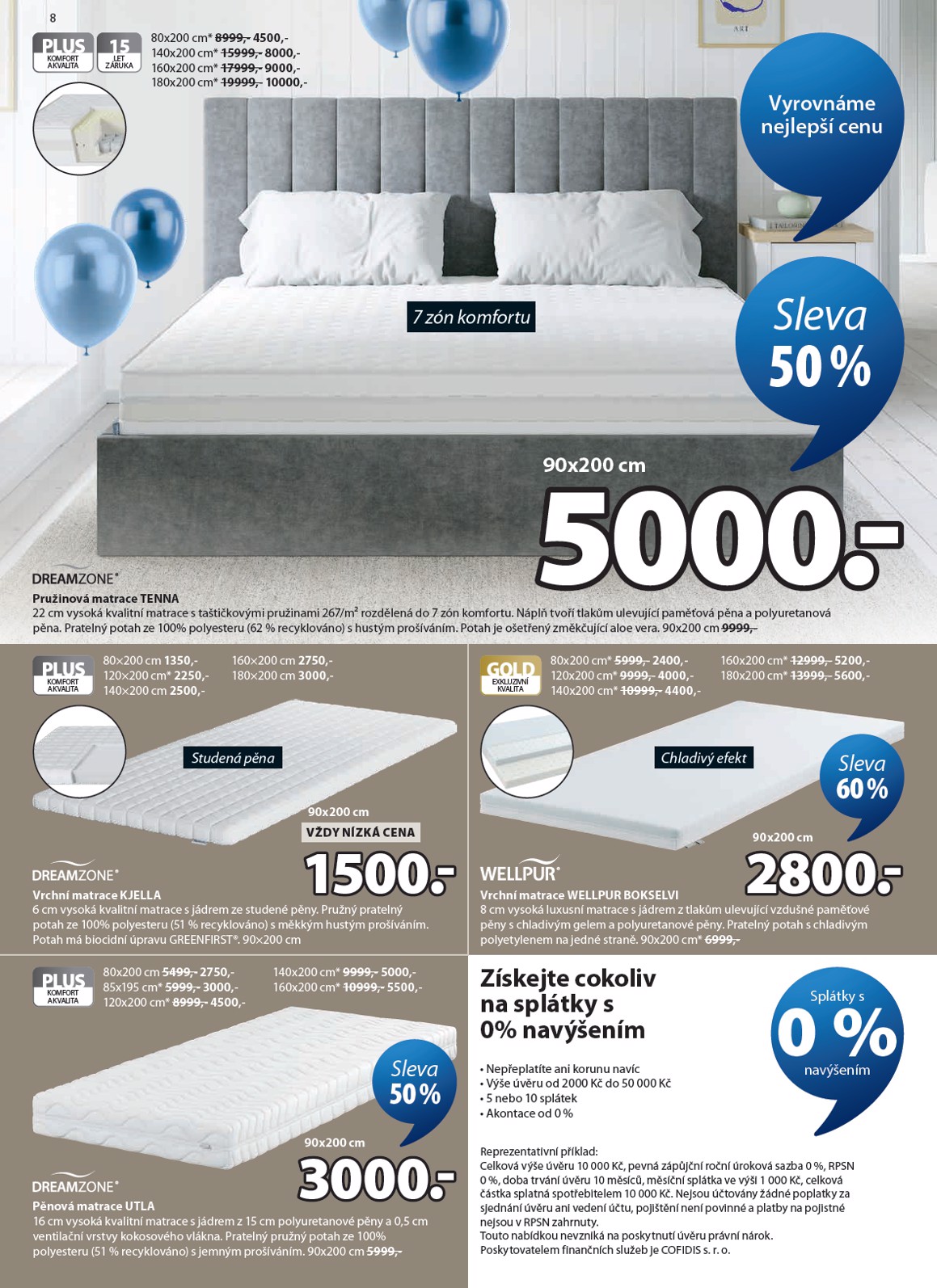 jysk - JYSK leták platný od středy 25.03.2026 do úterý 14.04.2026 - page: 8