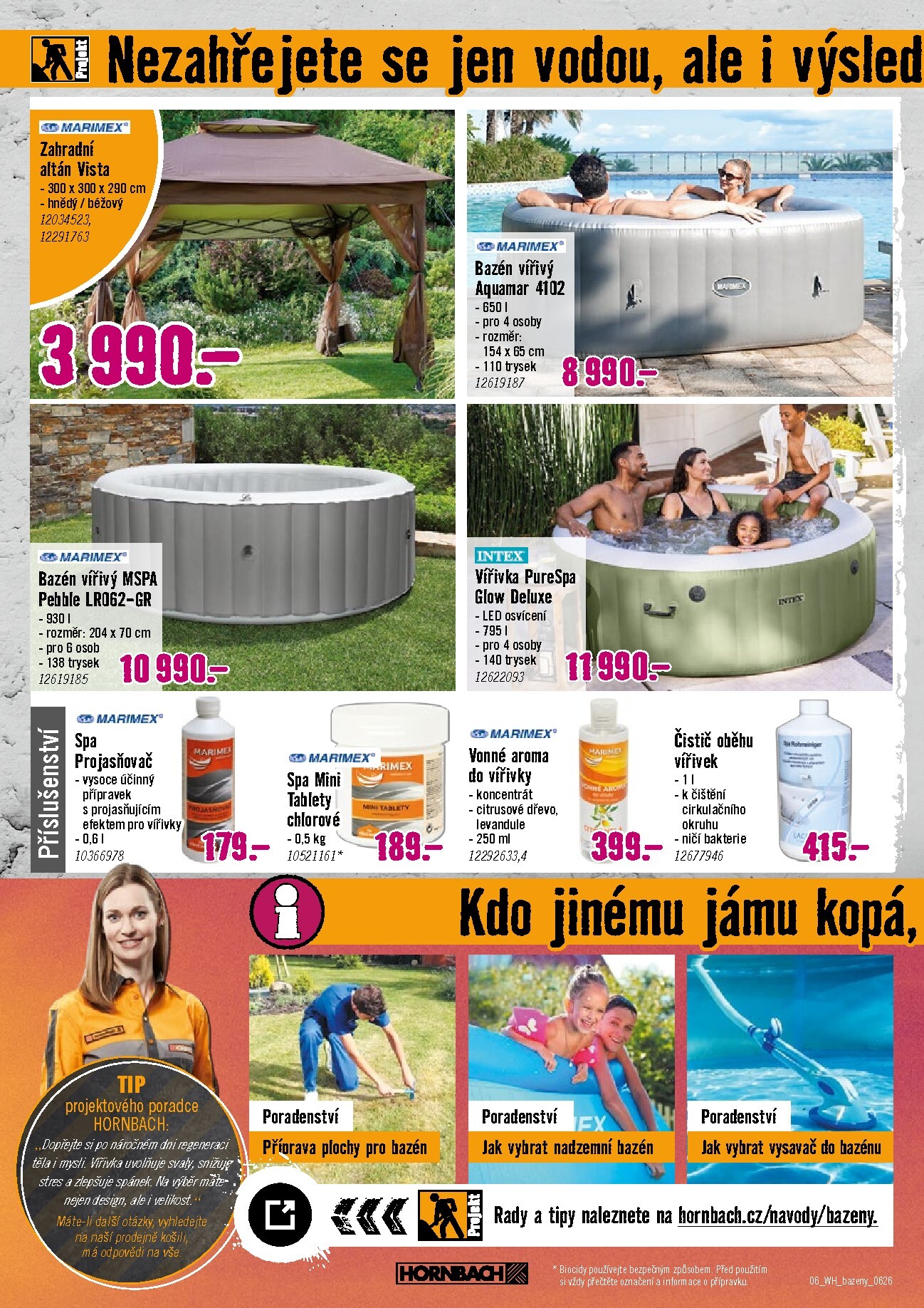 hornbach - Aktuální Hornbach - Bazény leták platný od středy 03.06.2026 do středy 17.06.2026 - page: 6