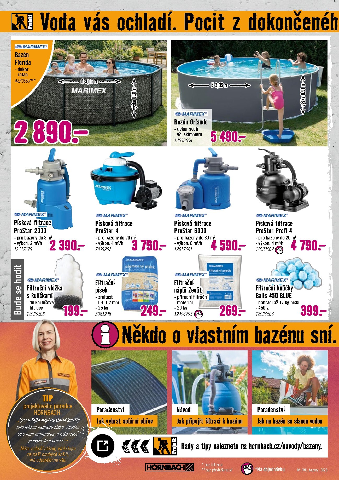 hornbach - Aktuální Hornbach - Bazény leták platný od středy 03.06.2026 do středy 17.06.2026 - page: 4