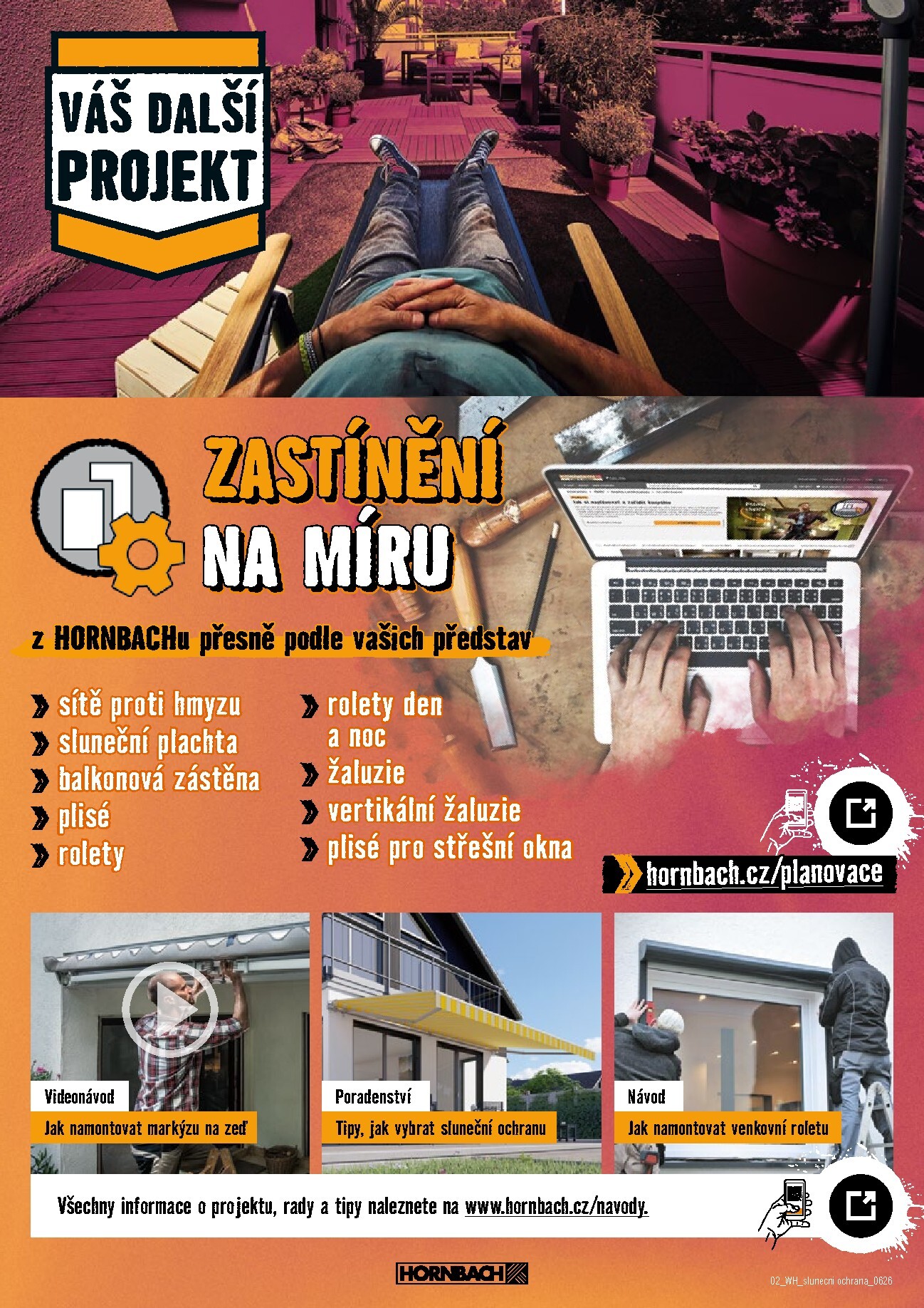 hornbach - Aktuální Hornbach - Sluneční ochrana leták platný od středy 17.06.2026 do středy 01.07.2026 - page: 2