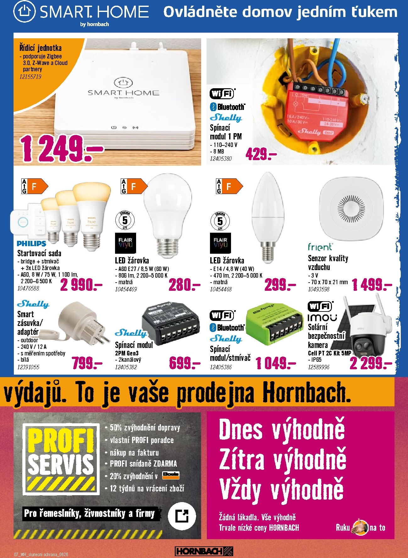 hornbach - Aktuální Hornbach - Sluneční ochrana leták platný od středy 17.06.2026 do středy 01.07.2026 - page: 7