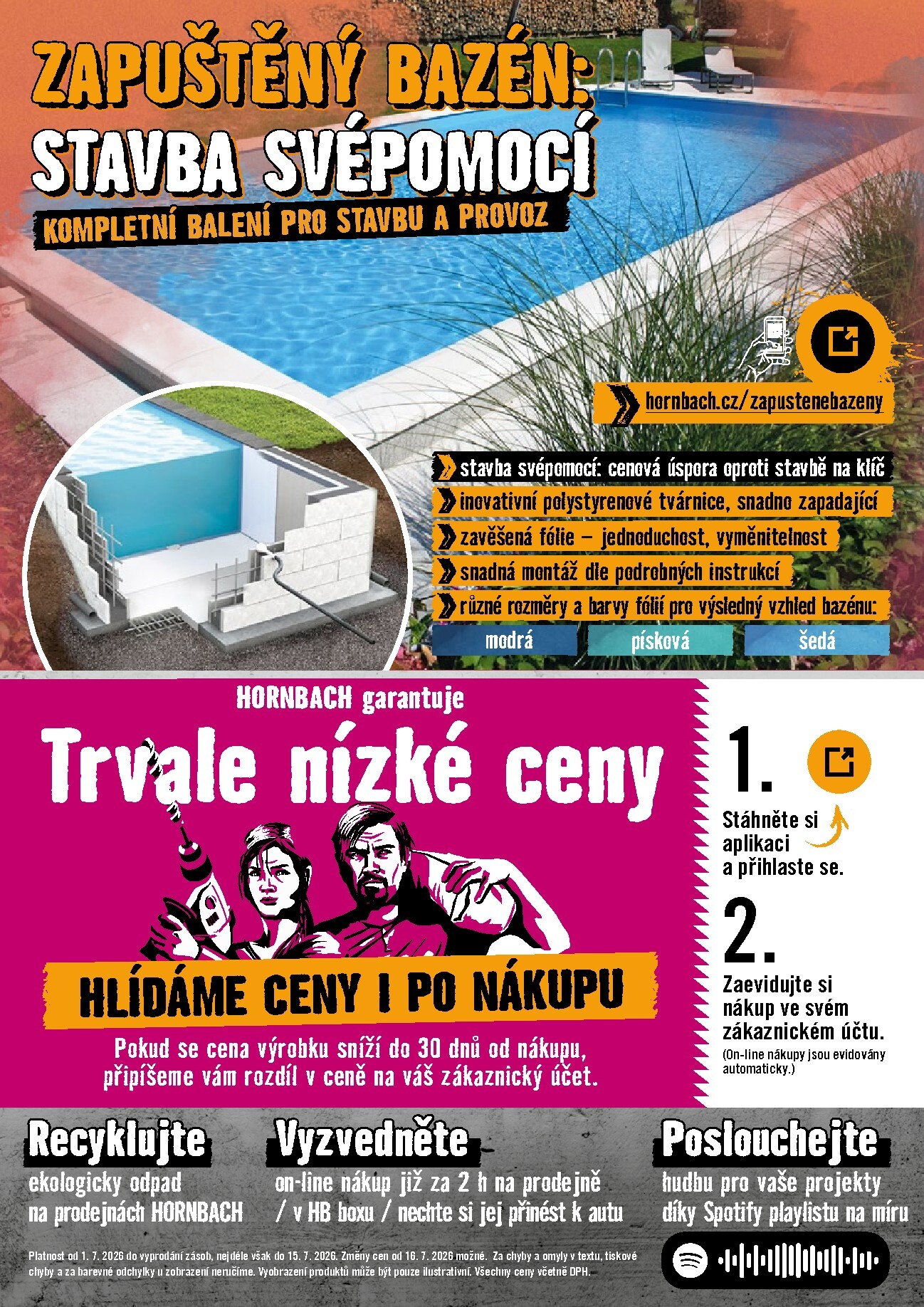 hornbach - Aktuální Hornbach - Bazénová chemie leták platný od středy 01.07.2026 do pátku 31.07.2026 - page: 10