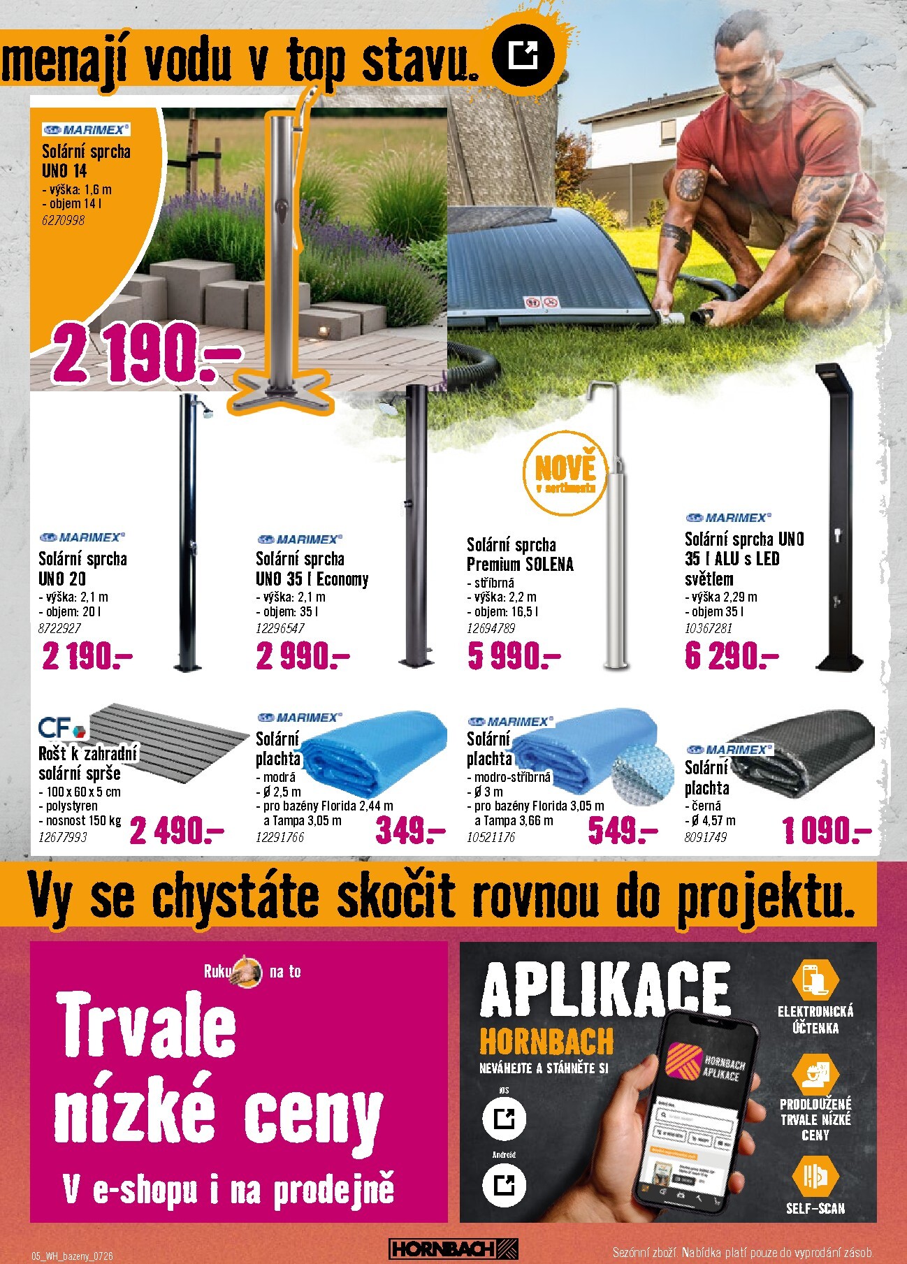 hornbach - Aktuální Hornbach - Bazénová chemie leták platný od středy 01.07.2026 do pátku 31.07.2026 - page: 5