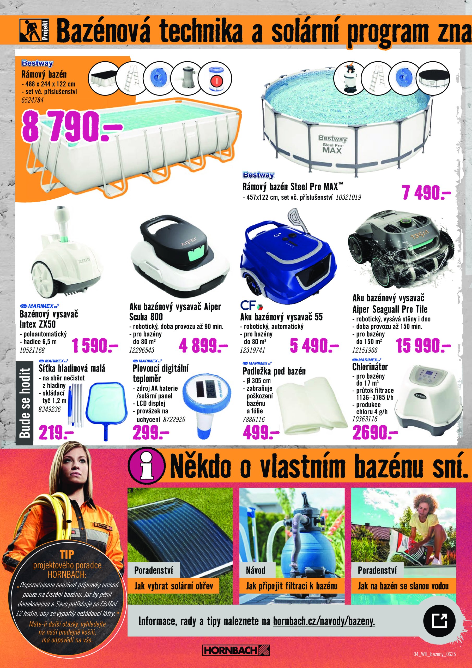 hornbach - Leták HORNBACH - Bazén od 04.06. do 18.06. - page: 4