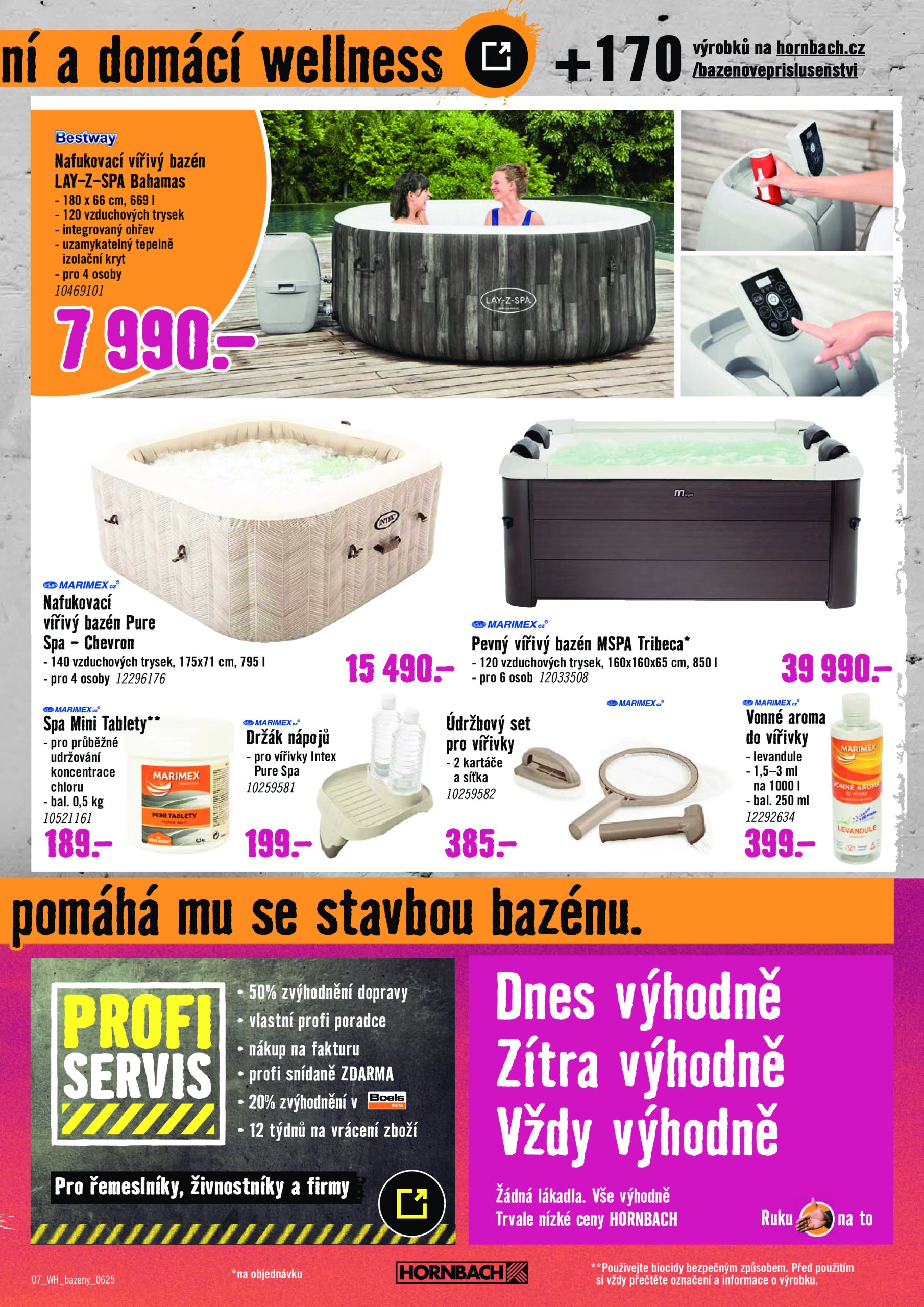 hornbach - Leták HORNBACH - Bazén od 04.06. do 18.06. - page: 7