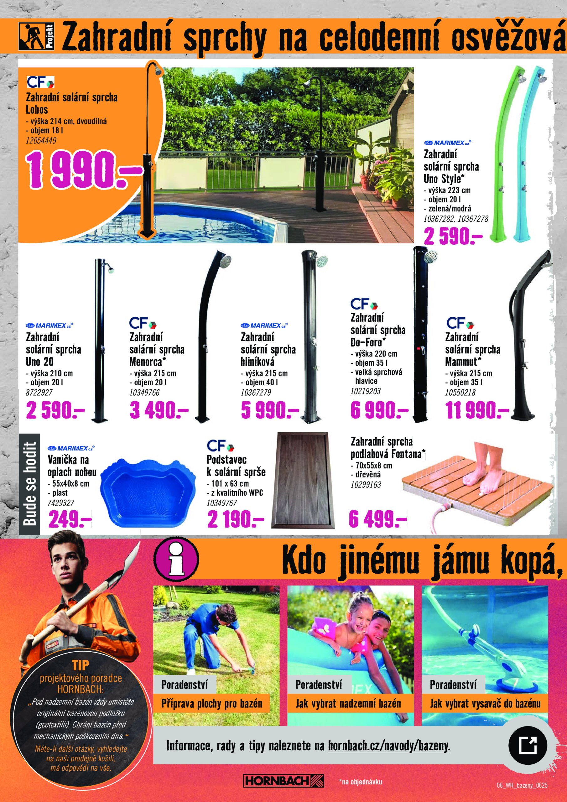 hornbach - Leták HORNBACH - Bazén od 04.06. do 18.06. - page: 6