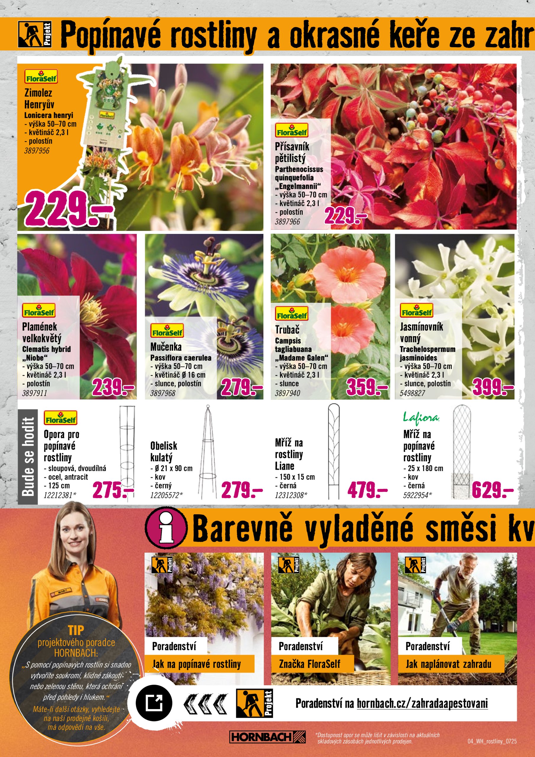 hornbach - Leták Hornbach - Rostliny lákající hmyz od 09.07. do 23.07. - page: 4