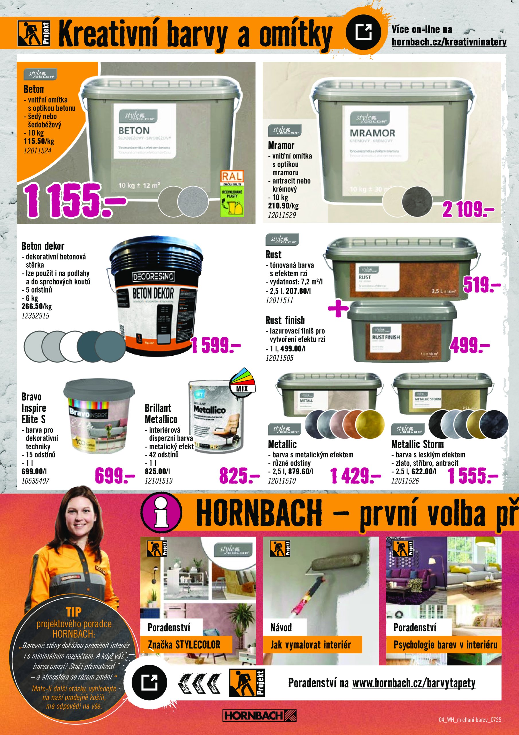 hornbach - Leták Hornbach - Míchání barev od 23.07. do 06.08. - page: 4