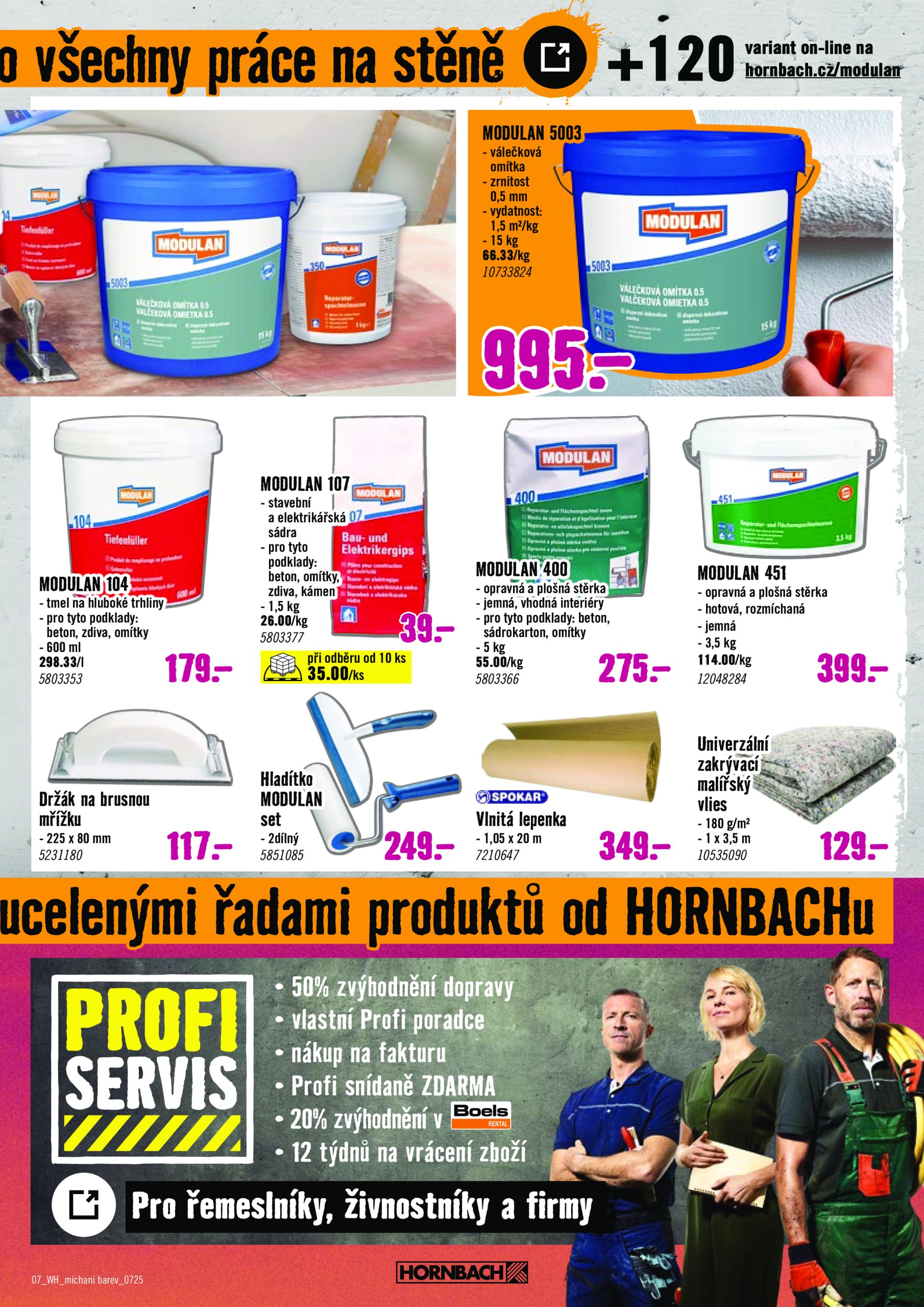 hornbach - Leták Hornbach - Míchání barev od 23.07. do 06.08. - page: 7