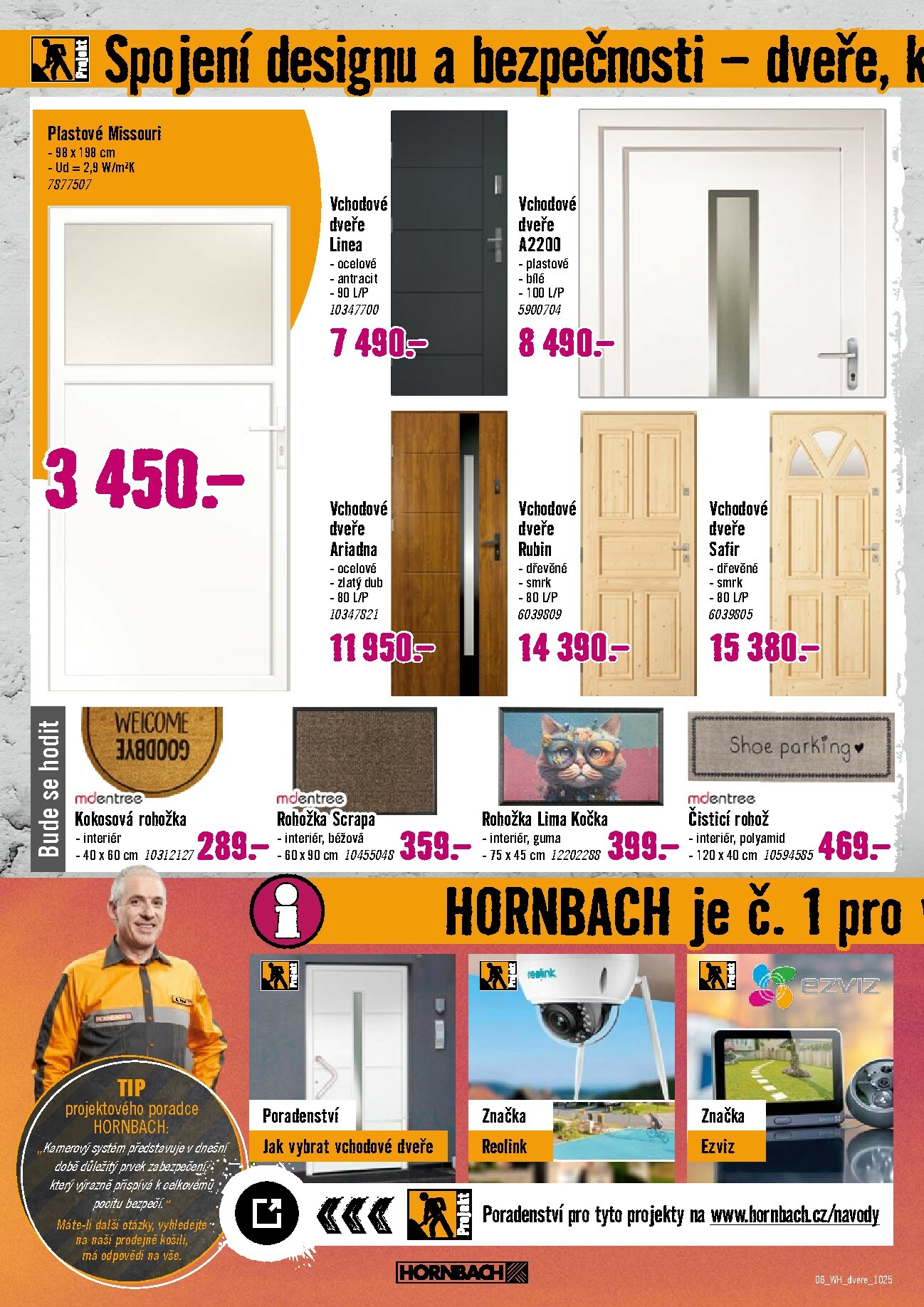 hornbach - Aktuální leták Hornbach - Dveře od 22.10. do 05.11. - page: 6
